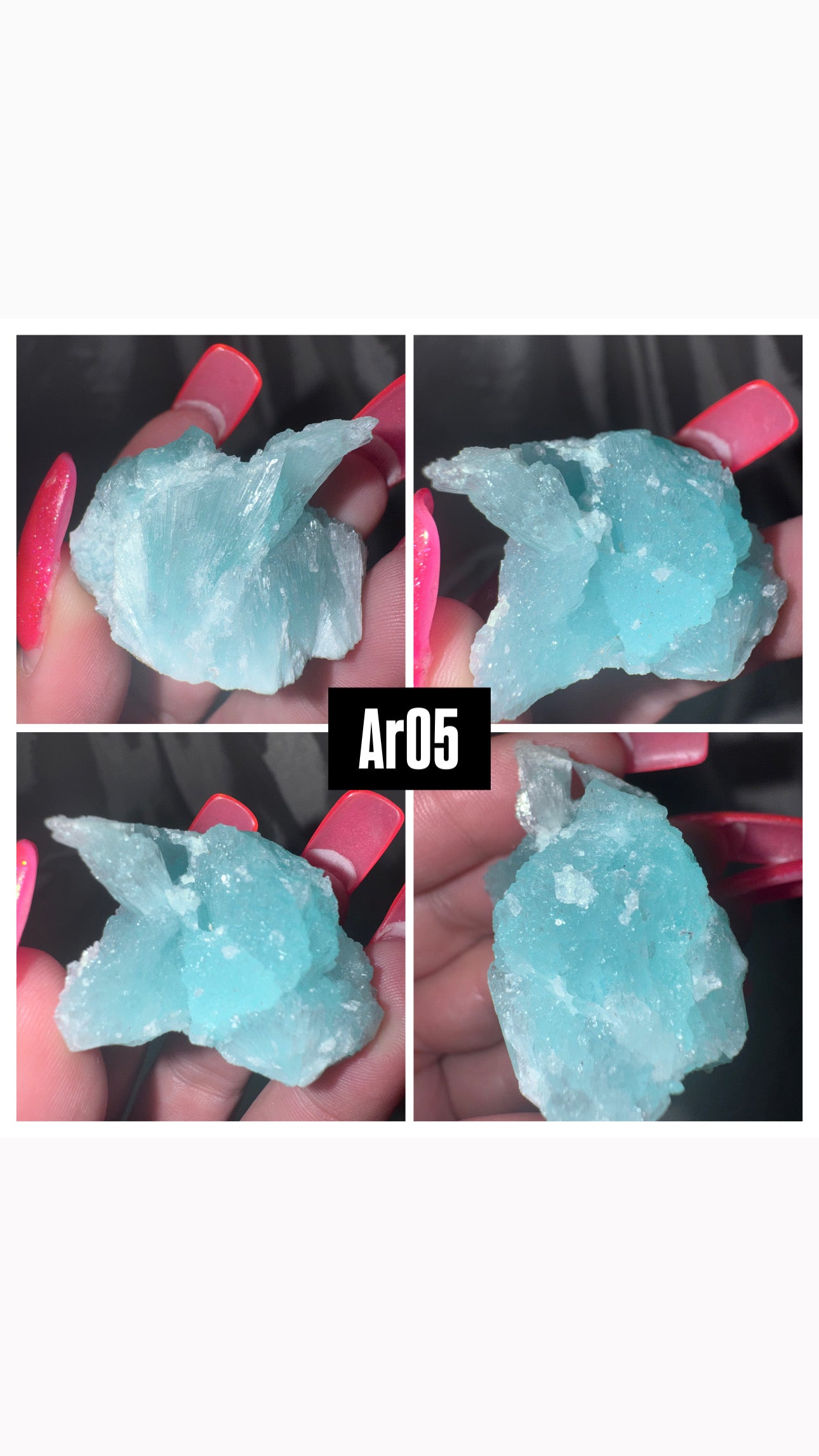 Blue Aragonite AAA Specimen