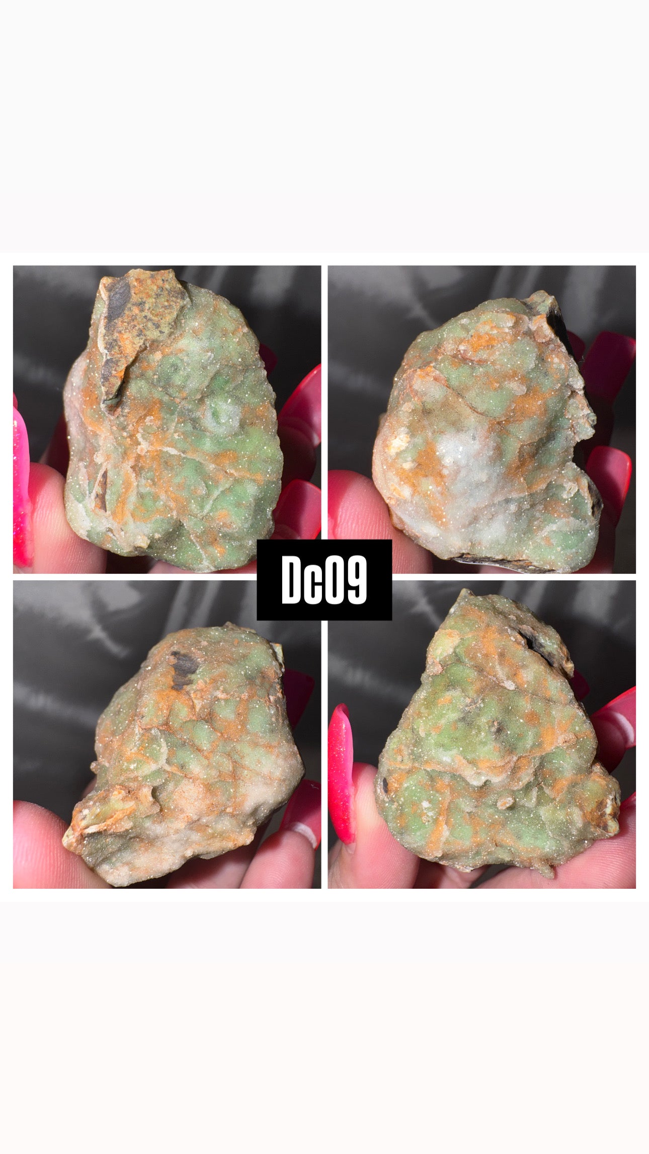 Druzy Chrome Chalcedony Specimen