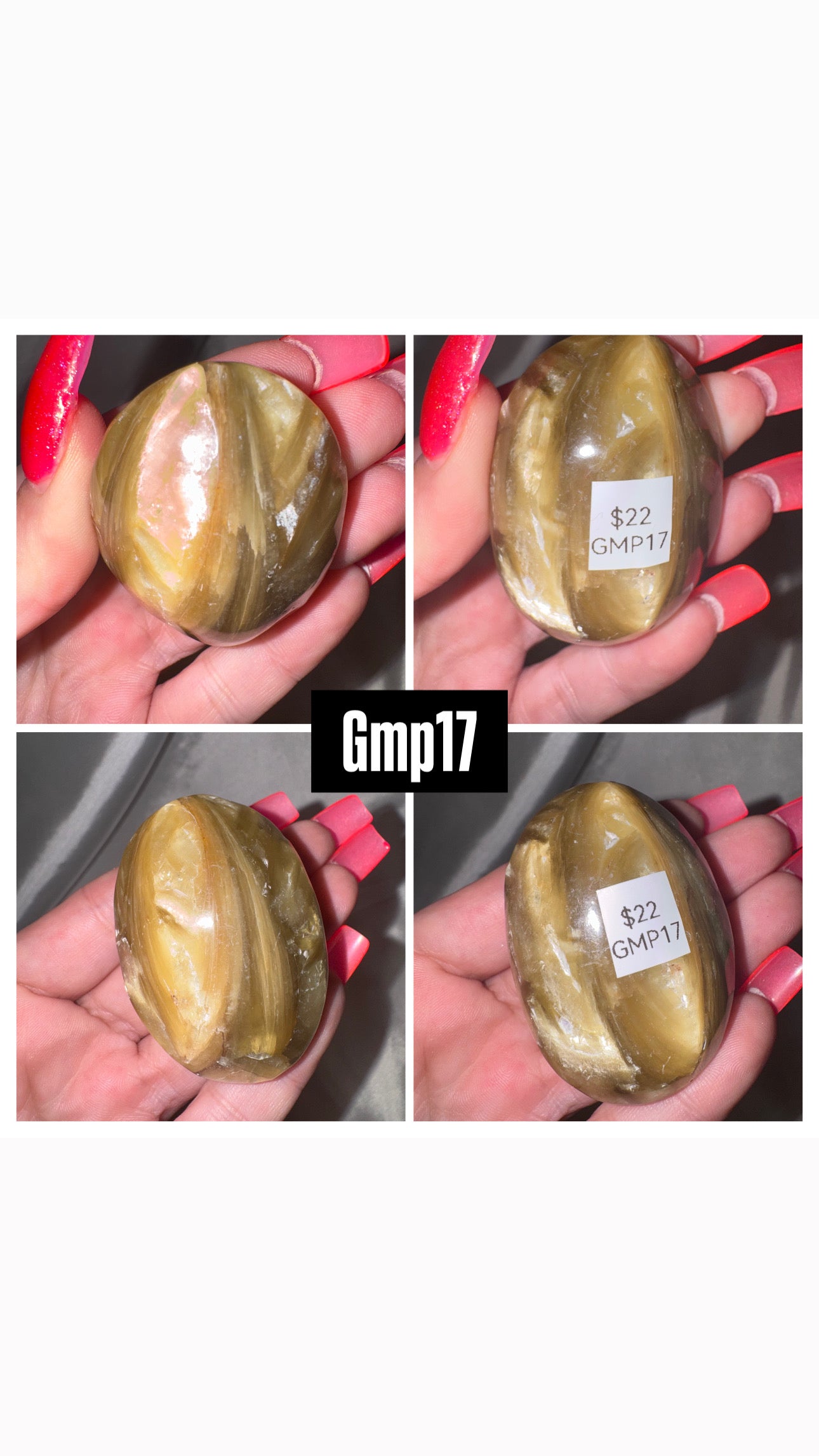 Golden Mica Muscovite Palmstone