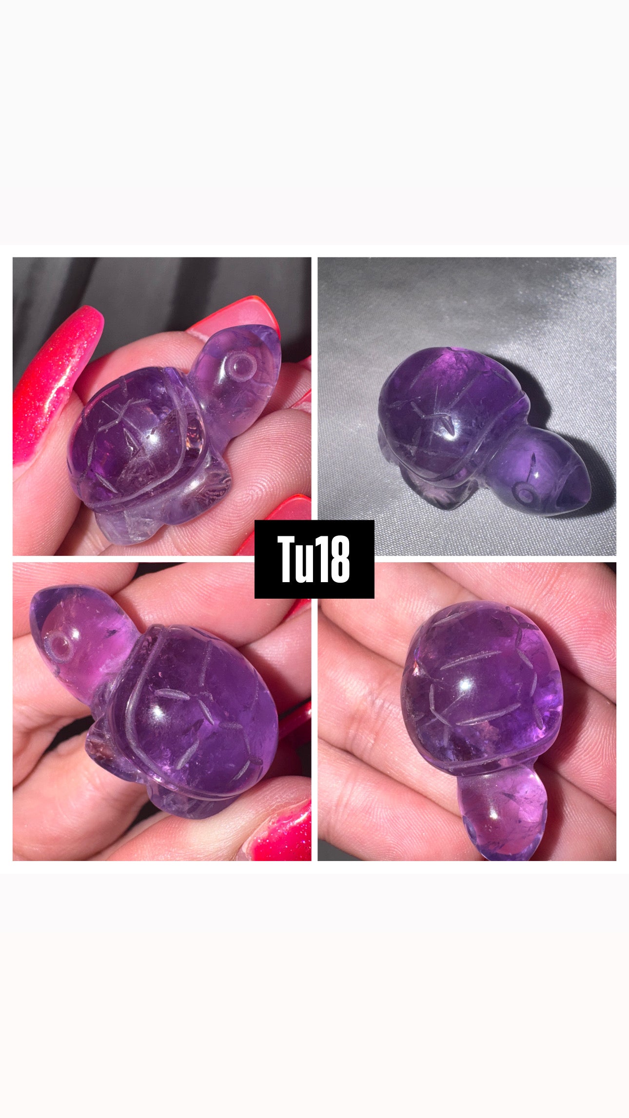 Amethyst AAA Turtle