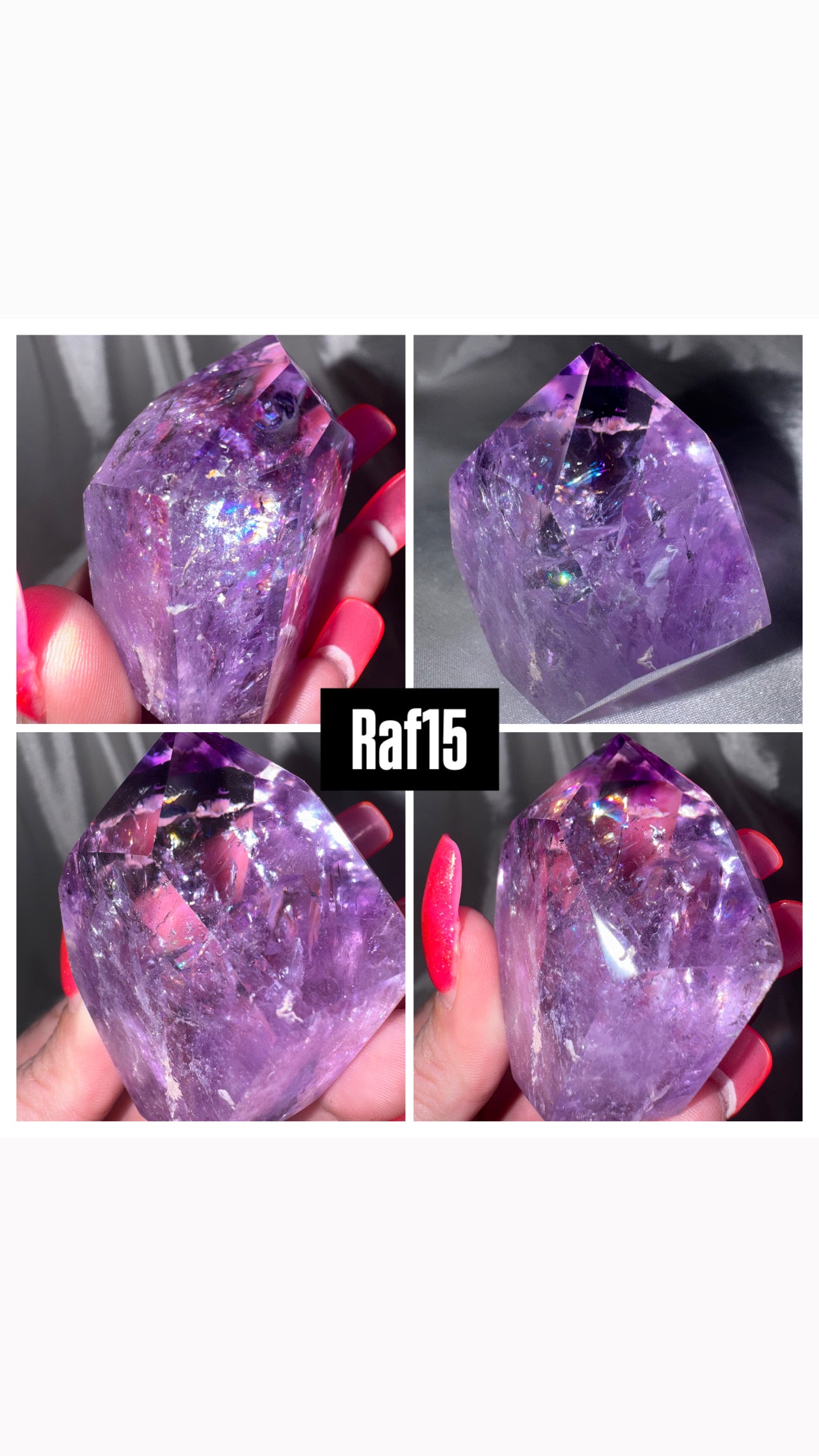 Rainbow Ametrine AAA Freeform Point