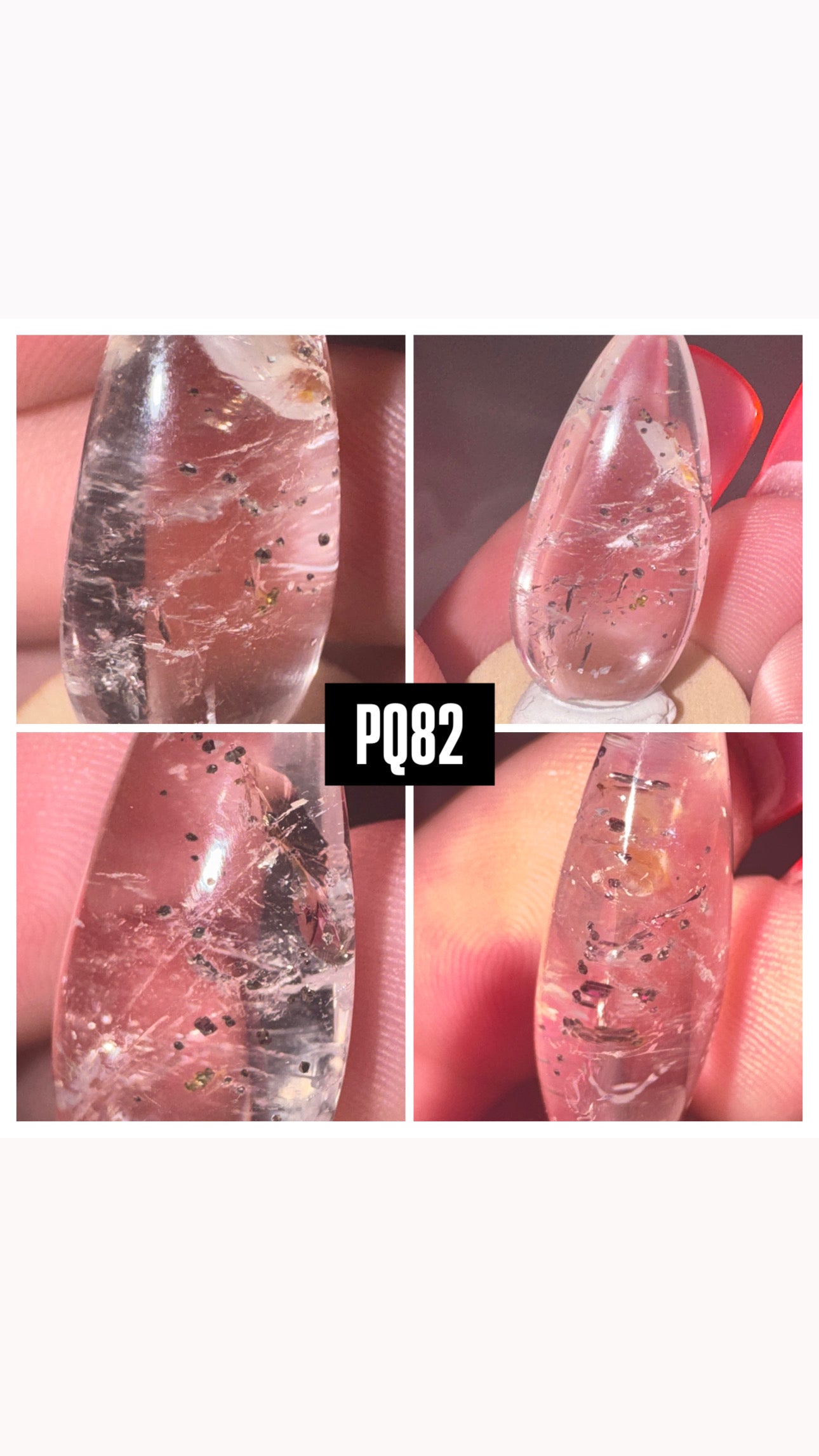 Pyrite include Quartz Rare