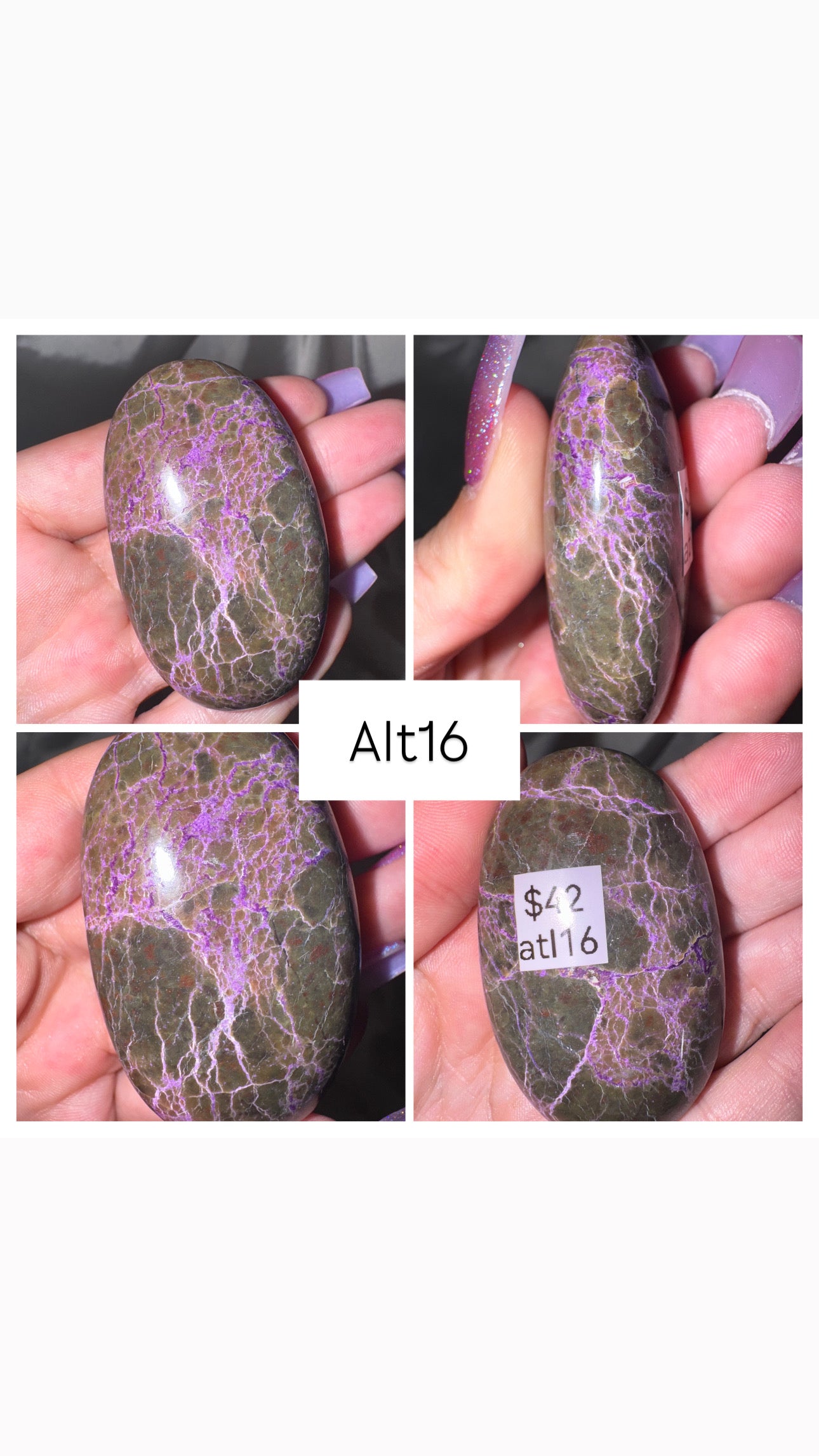 Atlantasite Palmstone