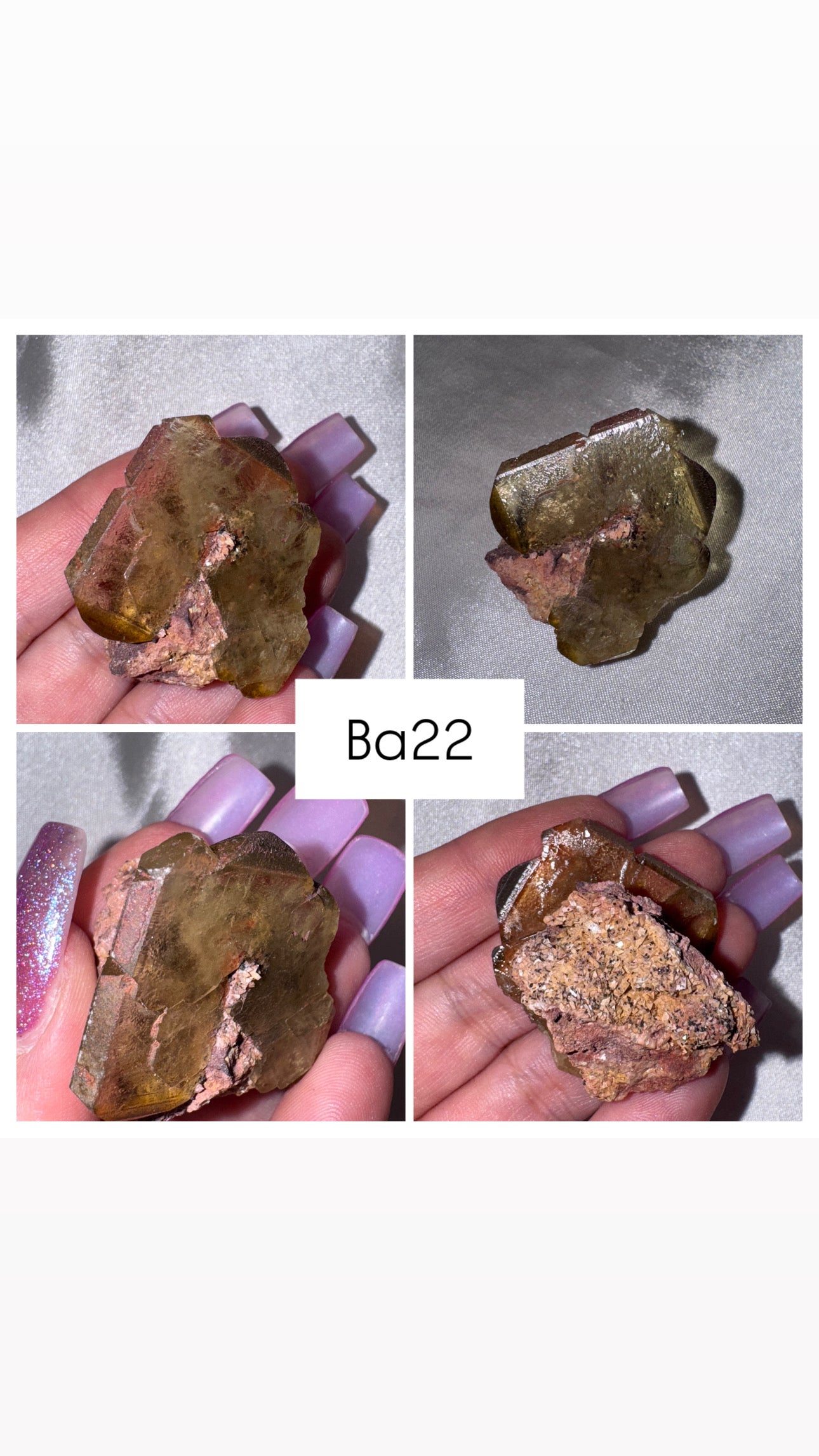 Golden Barite Specimen