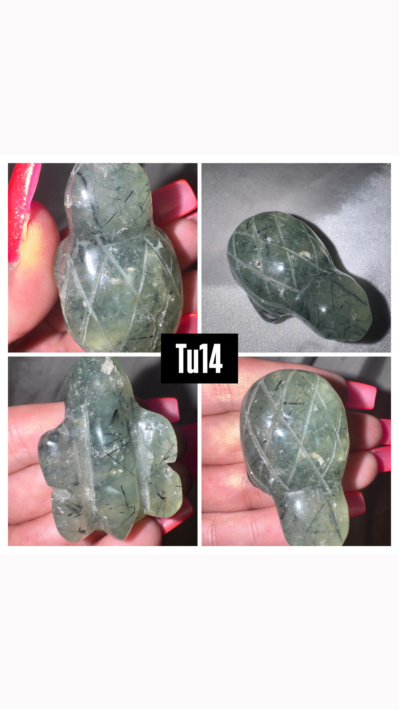 Prehnite Epidote Turtle