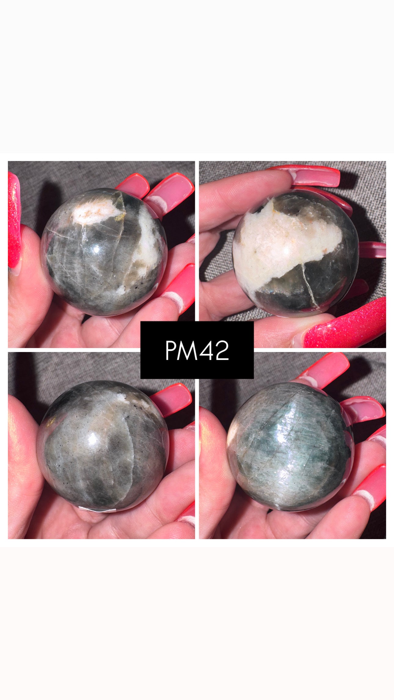 Polarity Moonstone Sphere