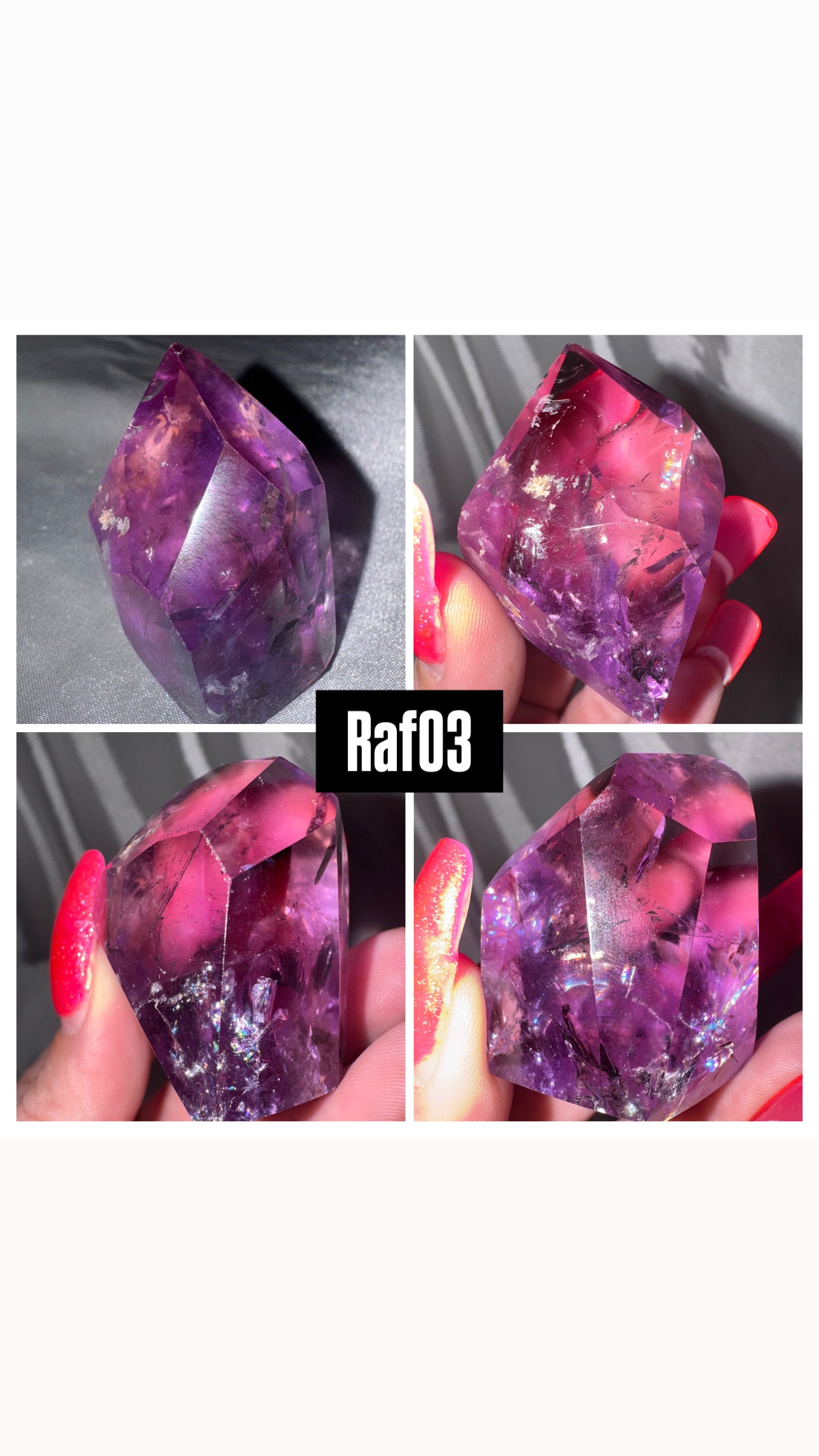Rainbow Ametrine AAA Freeform Point