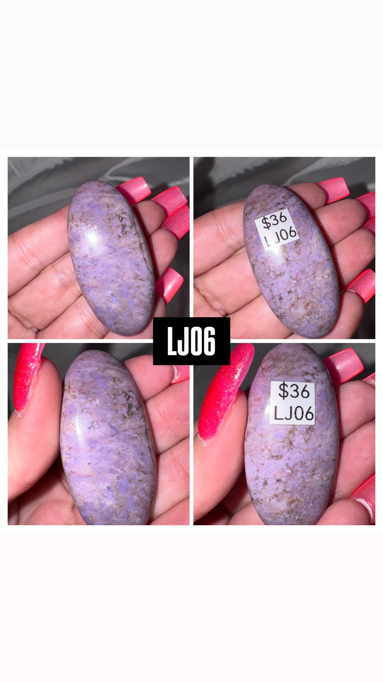 Lavender Jade Palmstone