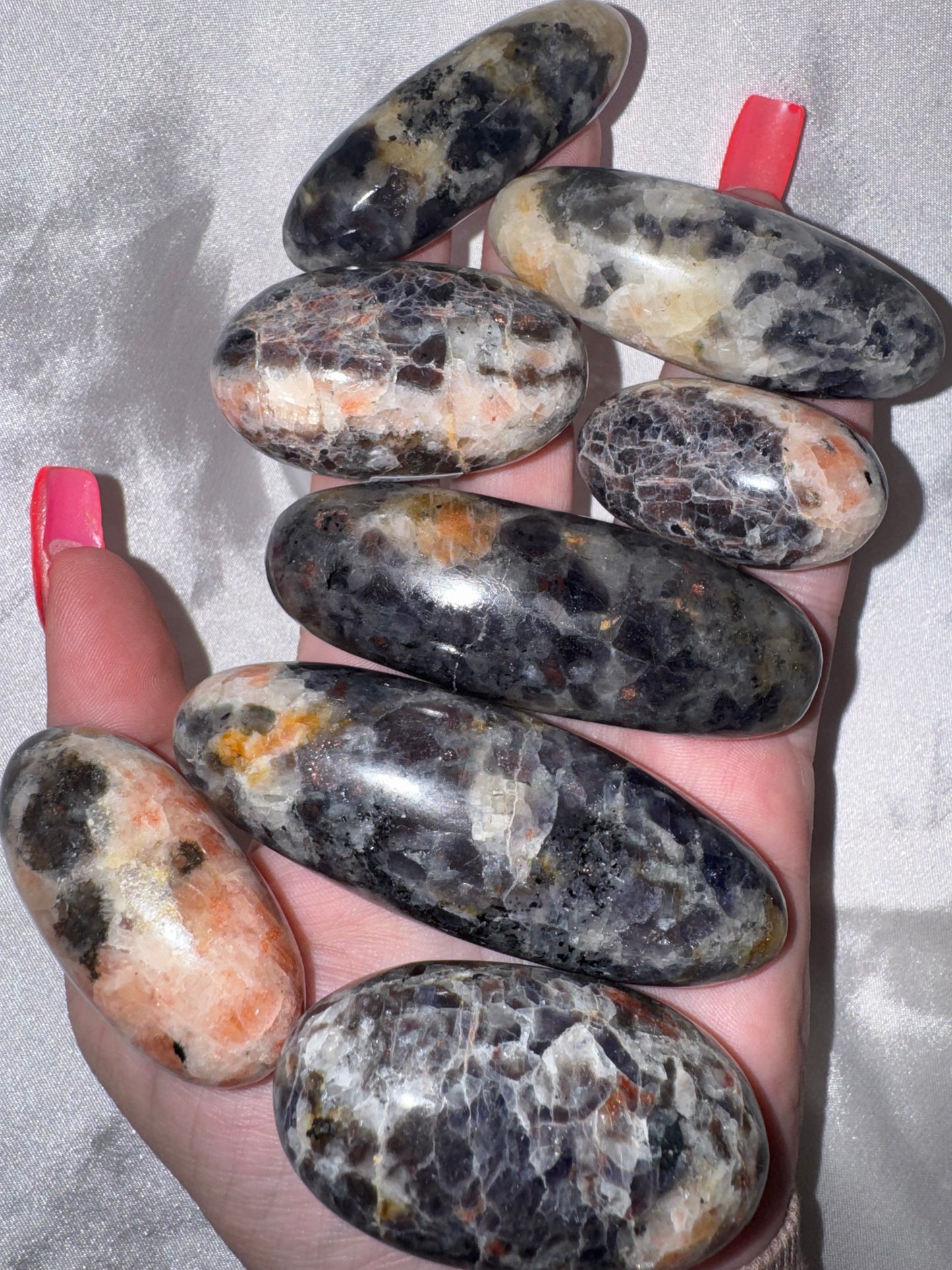 Iolite Sunstone Shiva