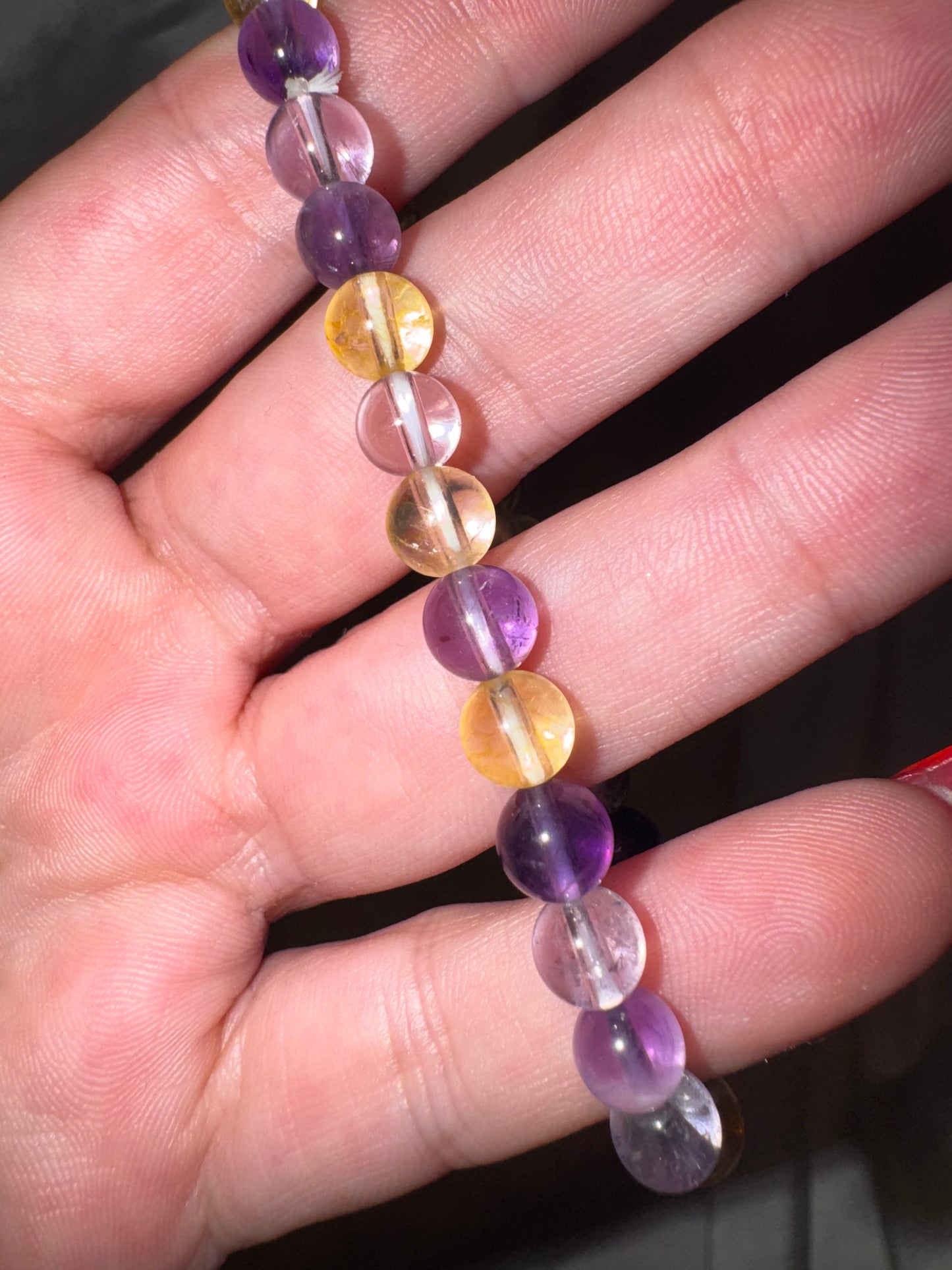 Ametrine AAA 6mm Bracelet (last one!)