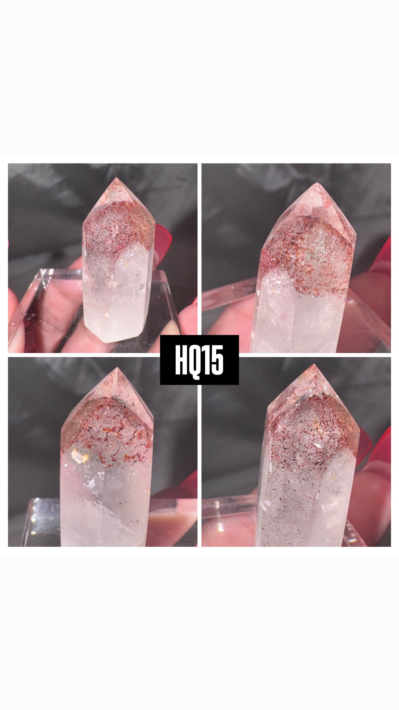 Harlequin Quartz AAA Point