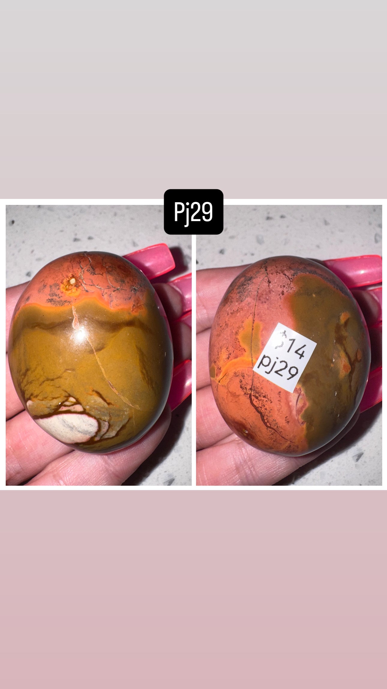 Polychrome Jasper Palmstone