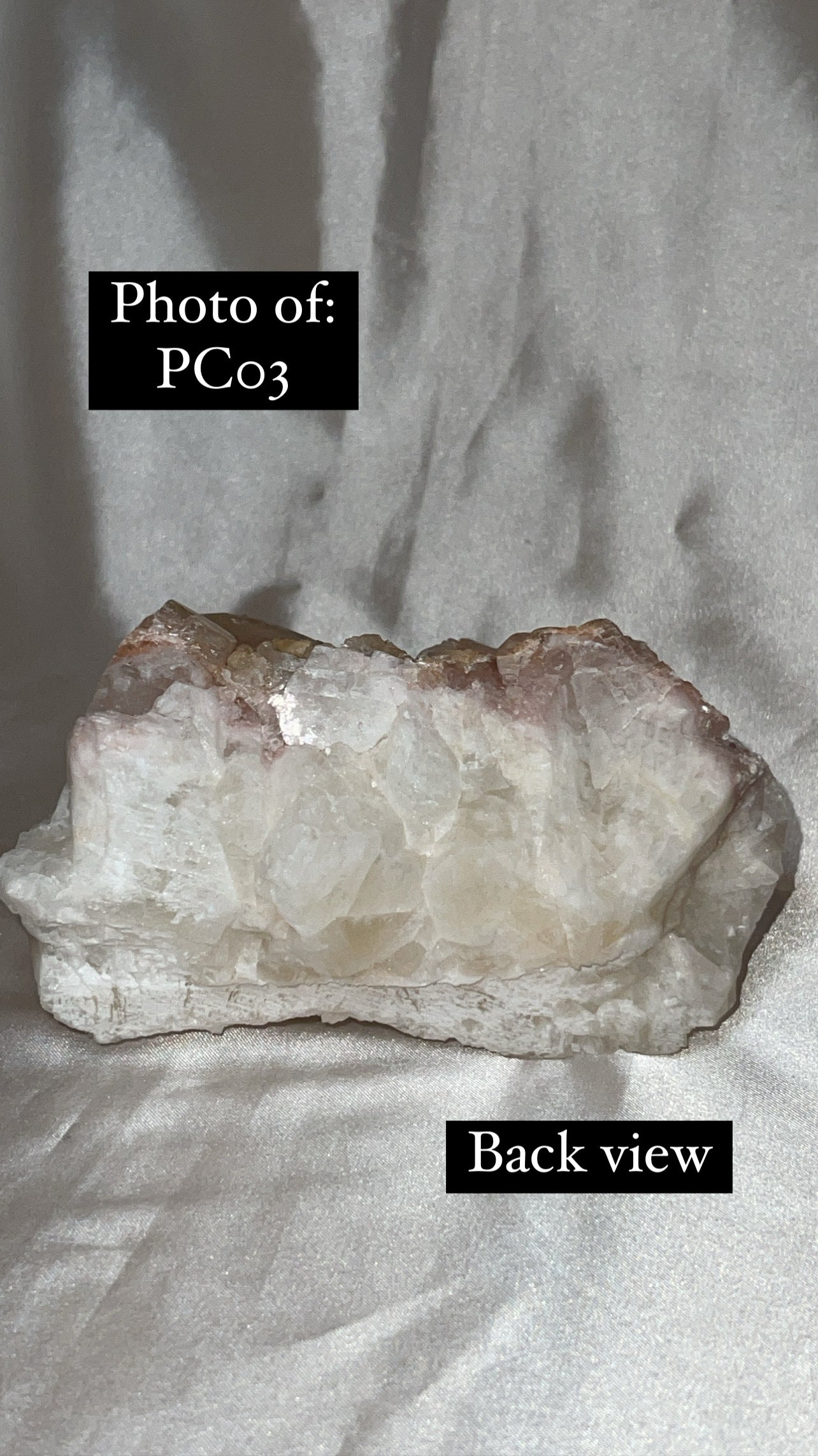 Pink Calcite Large Display Specimen