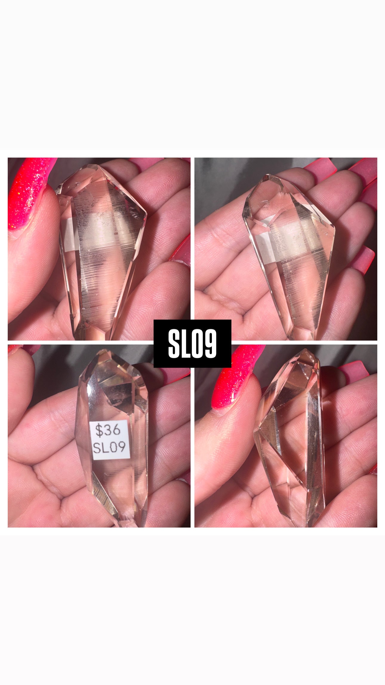 Smoky Lemurian AAA Semi Polished Point