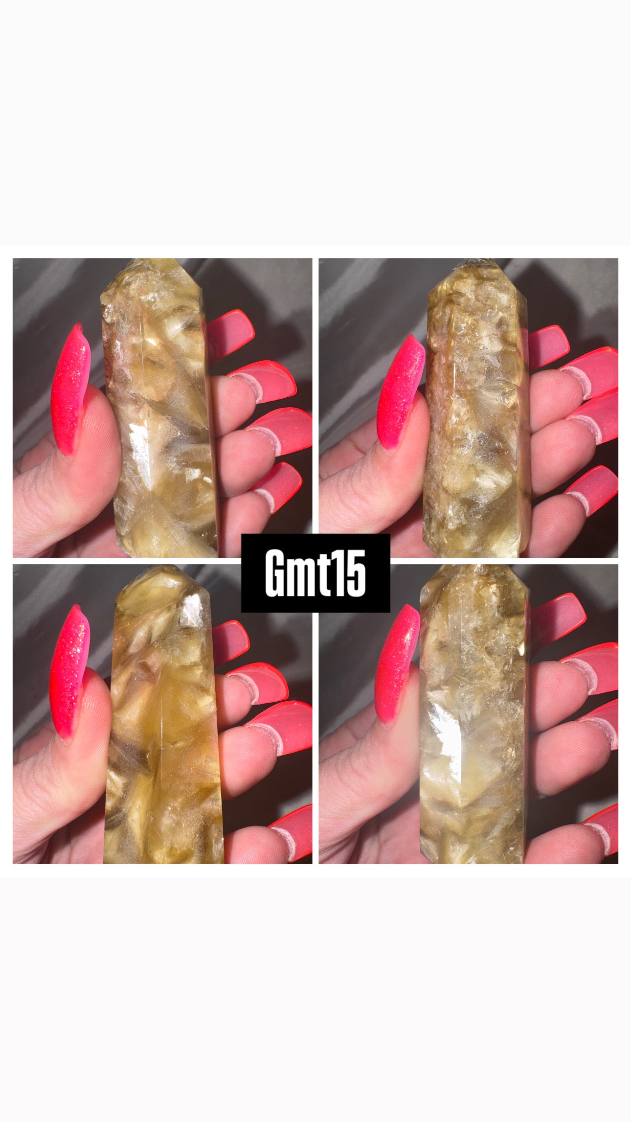 Golden Mica Muscovite Tower