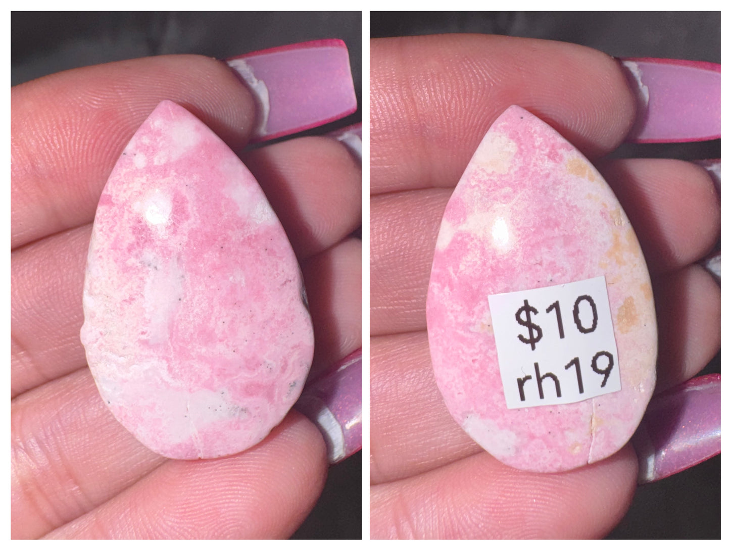 Peruvian Rhodonite Teardrop