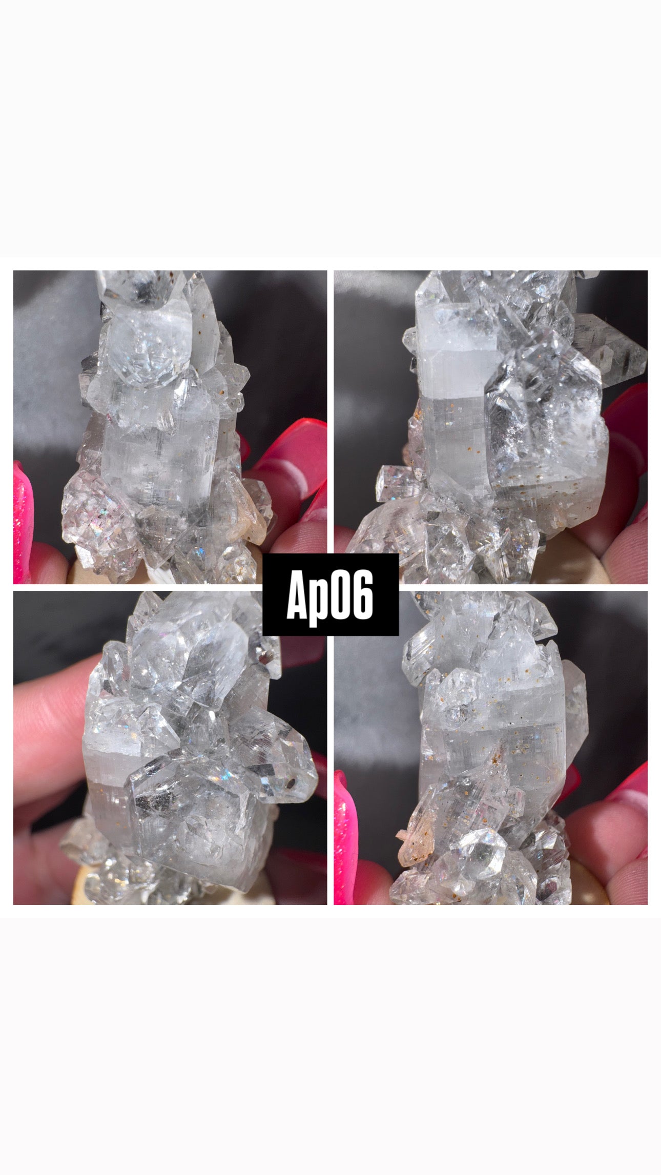 Gem Apophyllite AAA Stalachtite