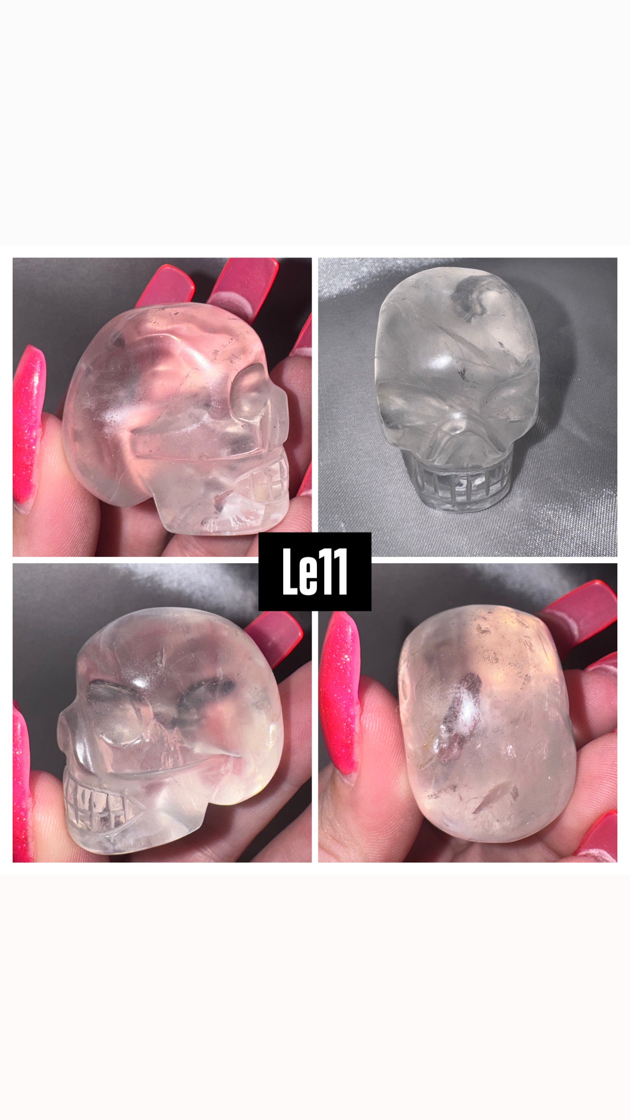 Lemurian Master Carved Skull