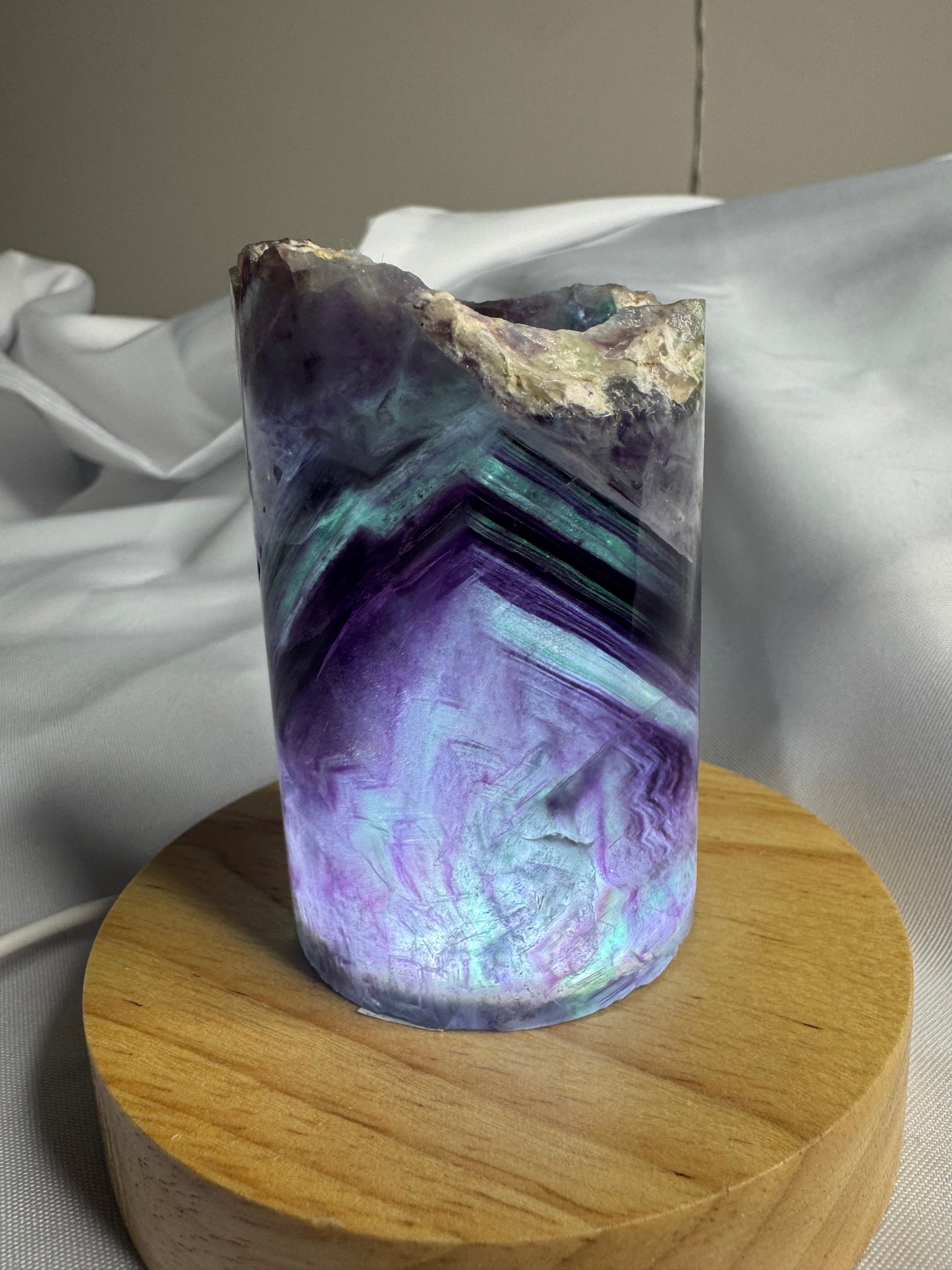 Fluorite Lamp