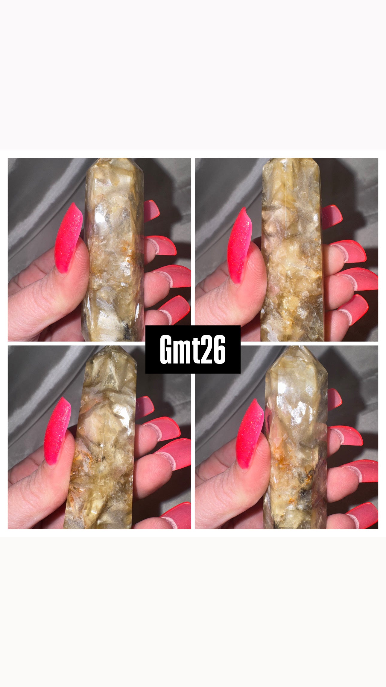 Golden Mica Muscovite Tower