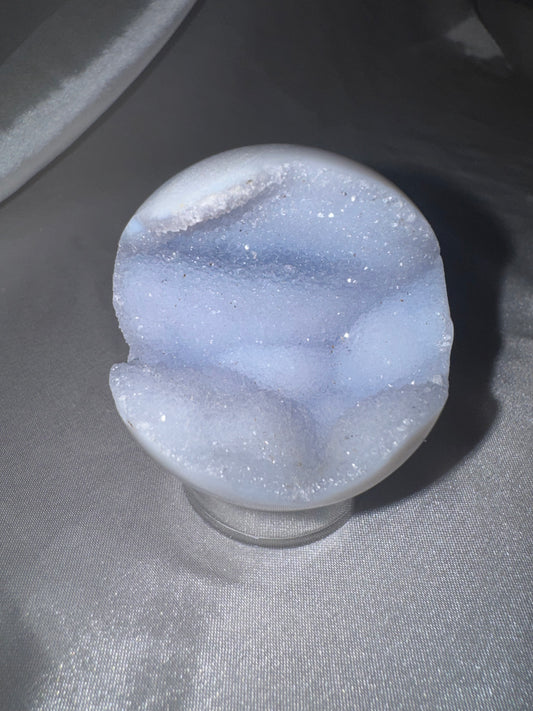 Druzy Blue Lace Agate Sphere