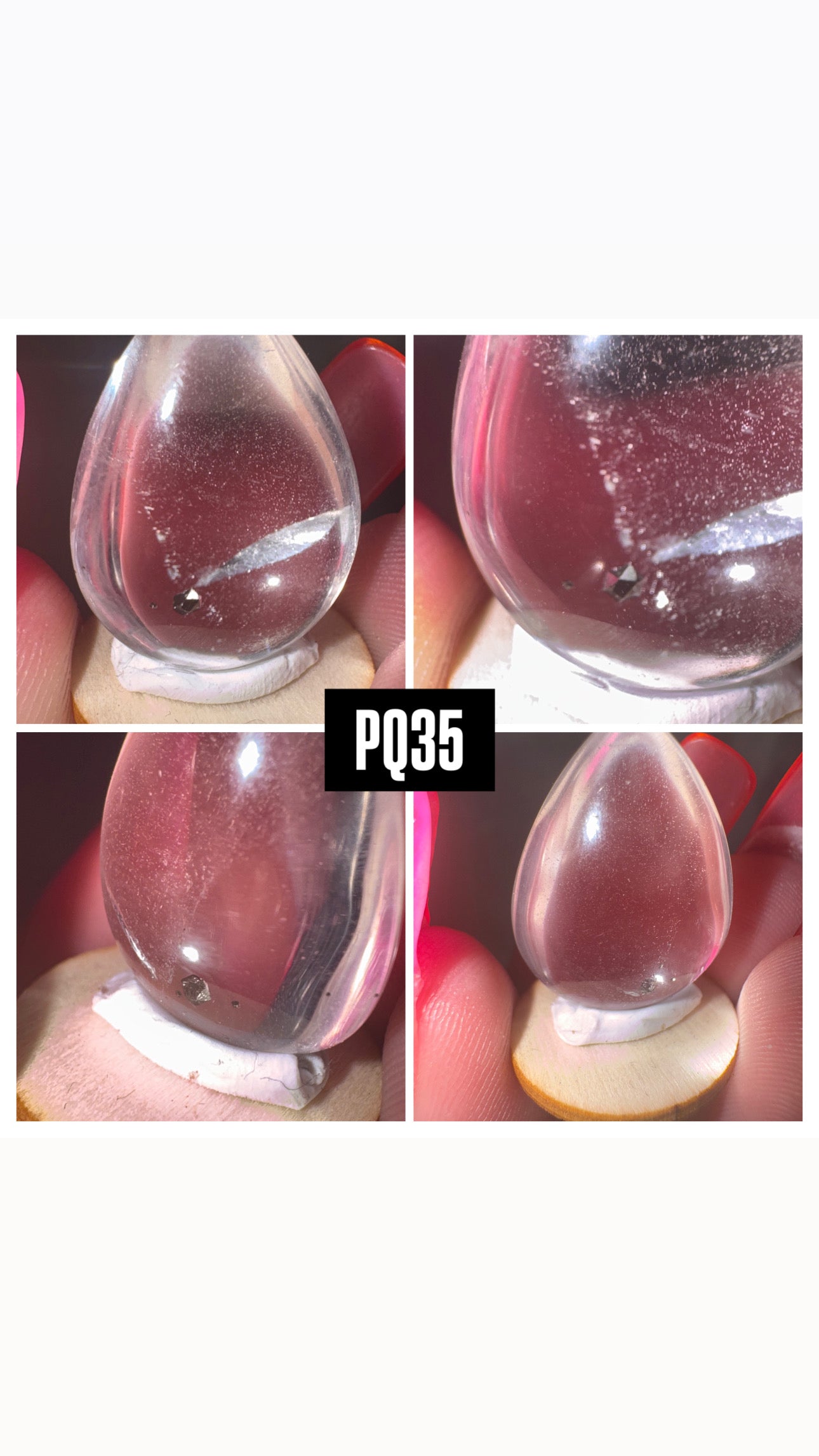 Pyrite include Quartz Rare