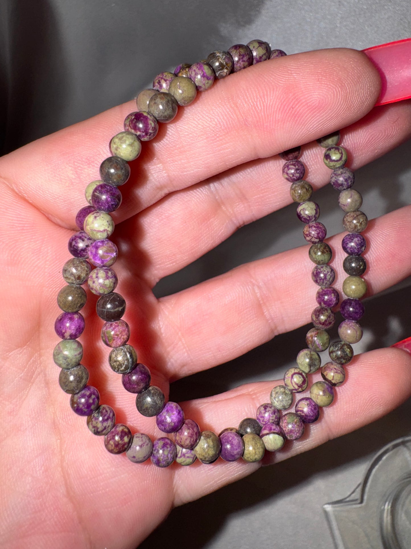 Atlantasite AAA 4mm Bracelet