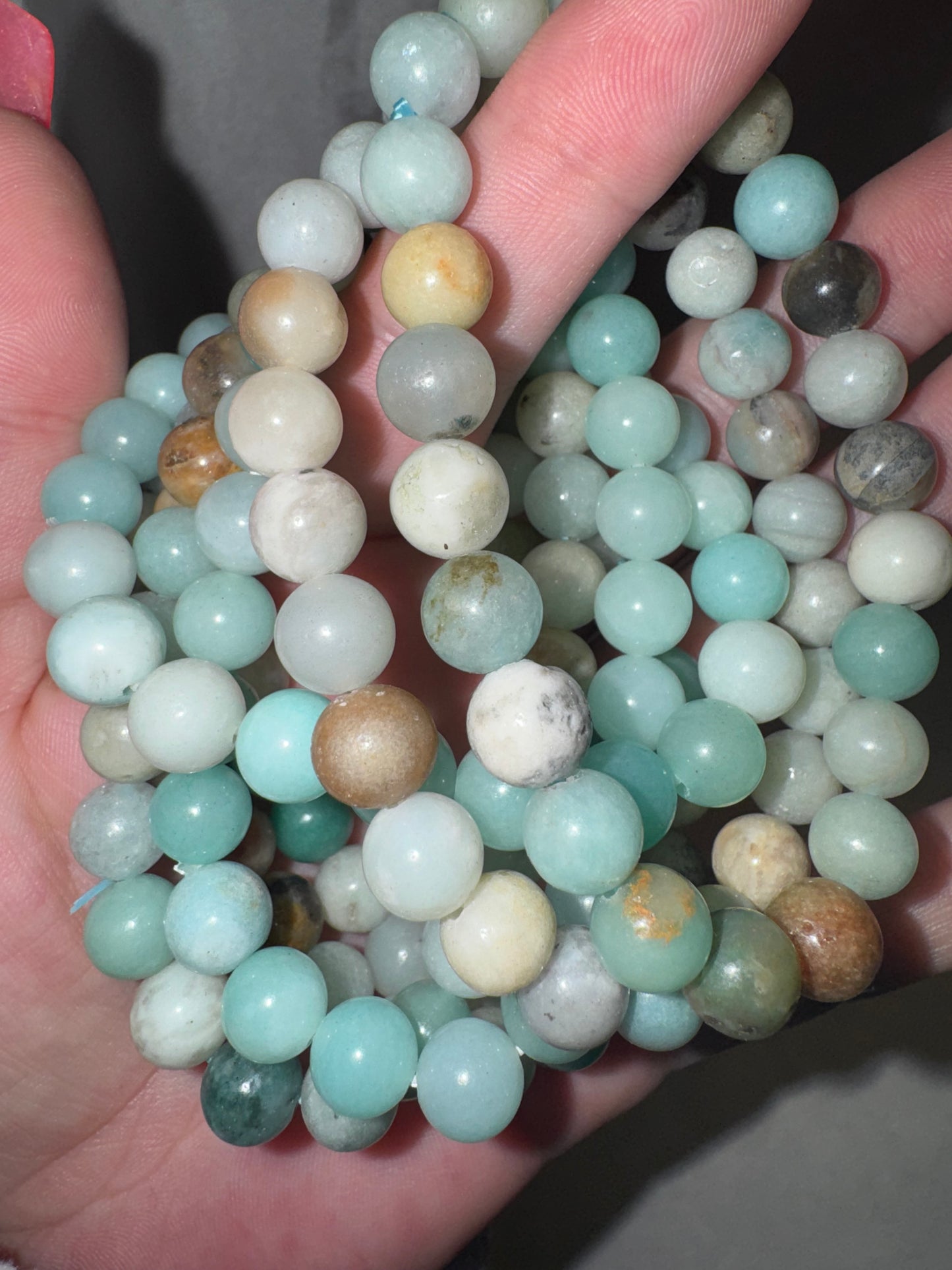 Blue Sky Quartz 8mm Bracelet