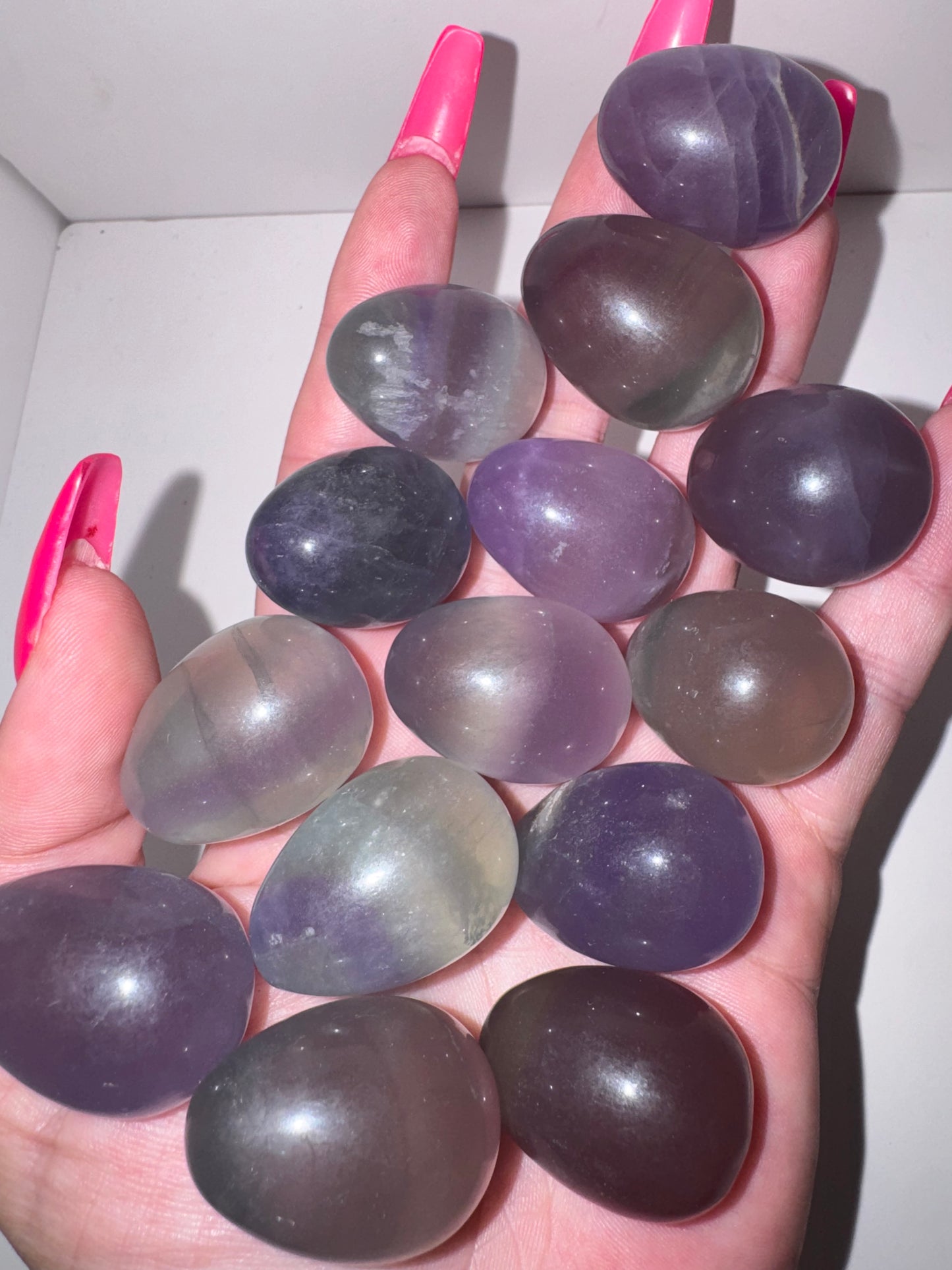 Indigo Fluorite Egg