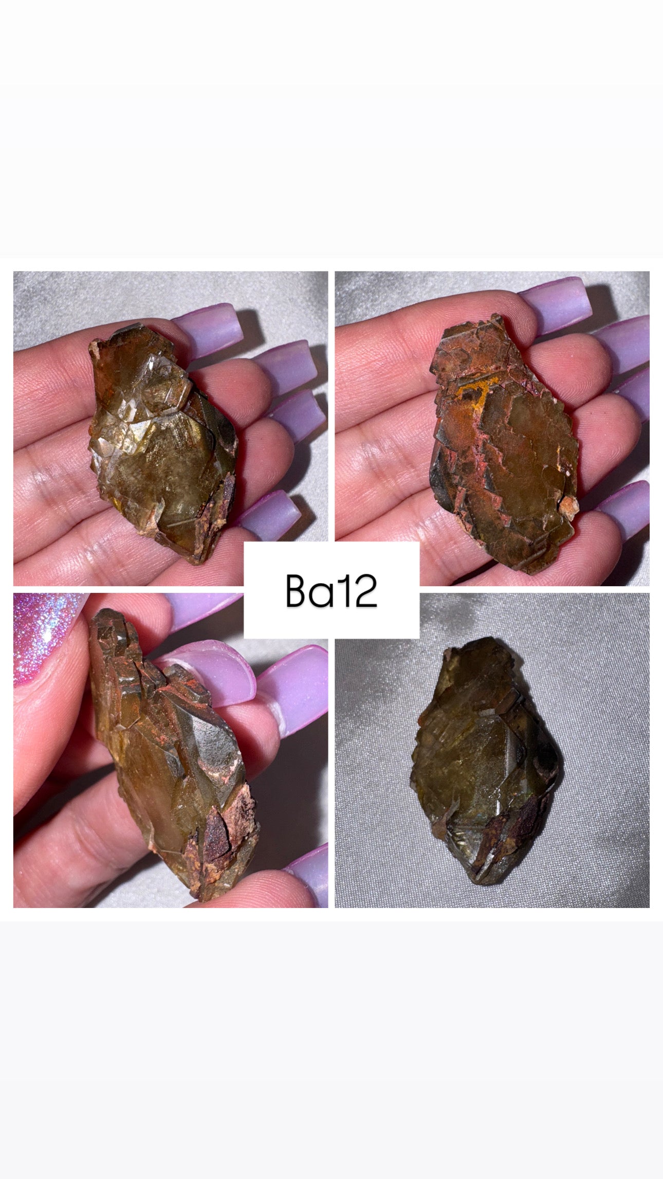 Golden Barite Specimen