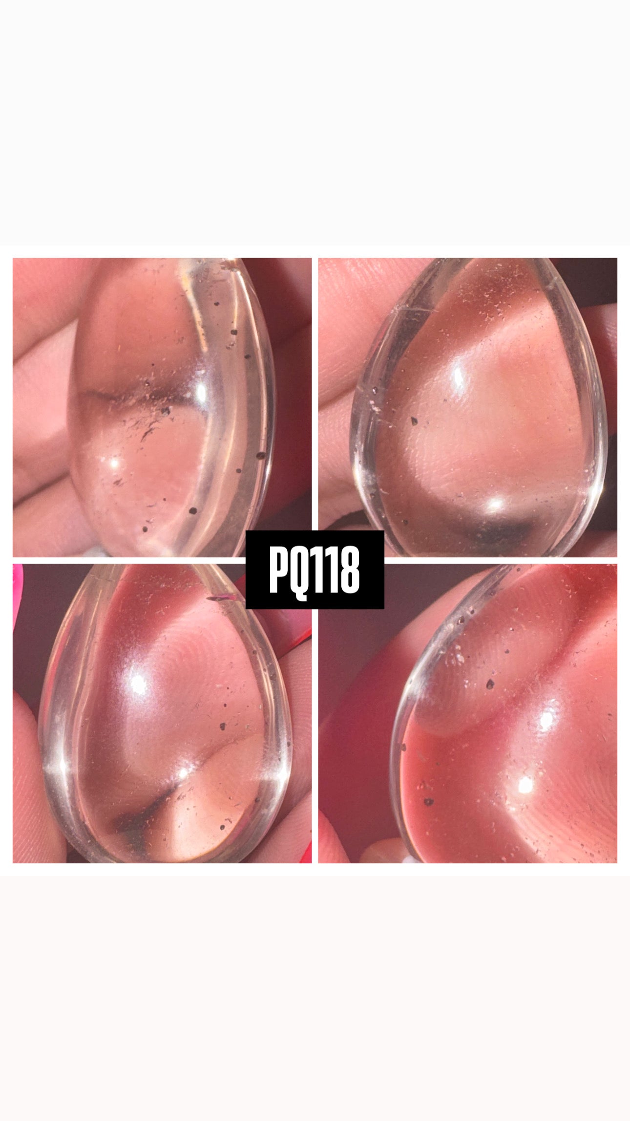 Pyrite Included Quartz Rare