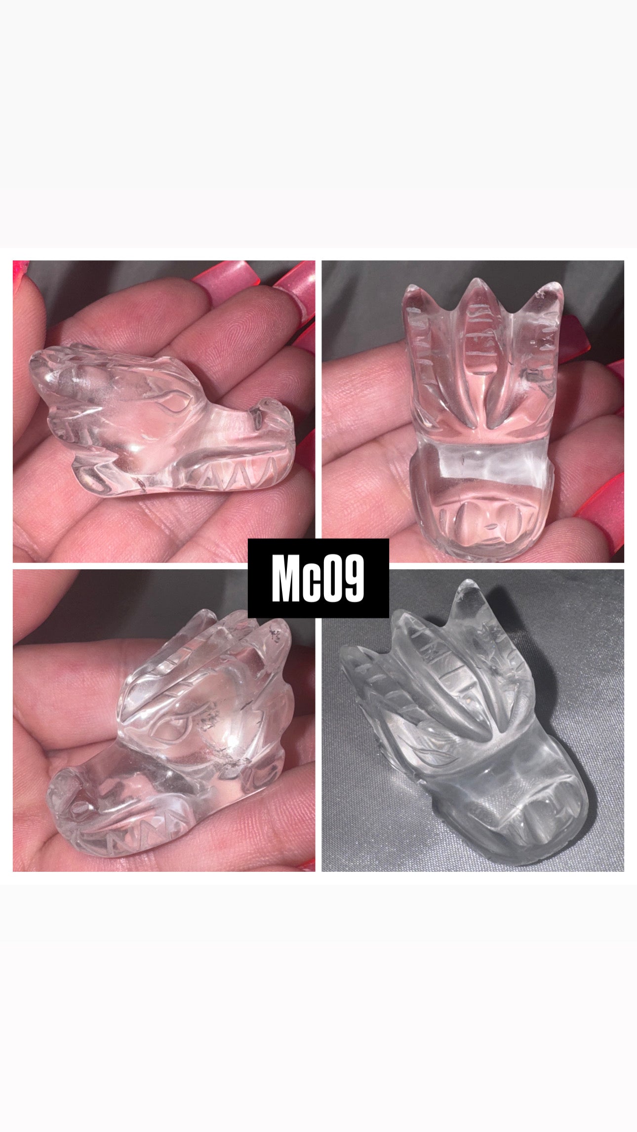 Lemurian AAA Master Carved Dragon