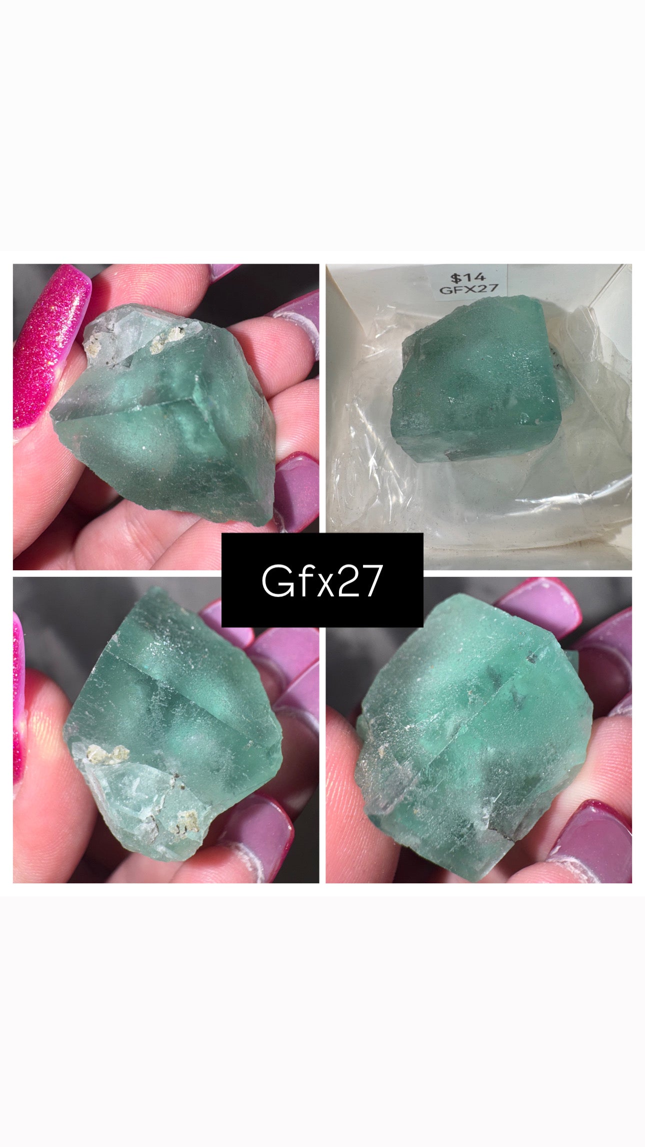 Green Cubic Fluorite Specimen