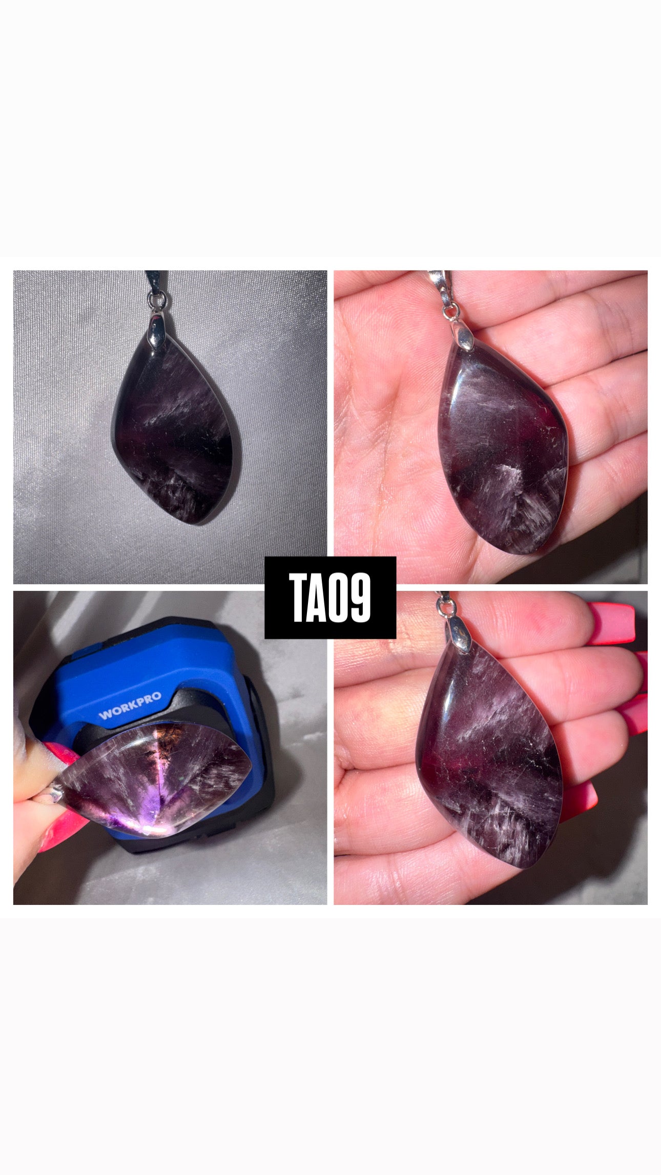 Trapache Amethyst AAA 925 Pendant
