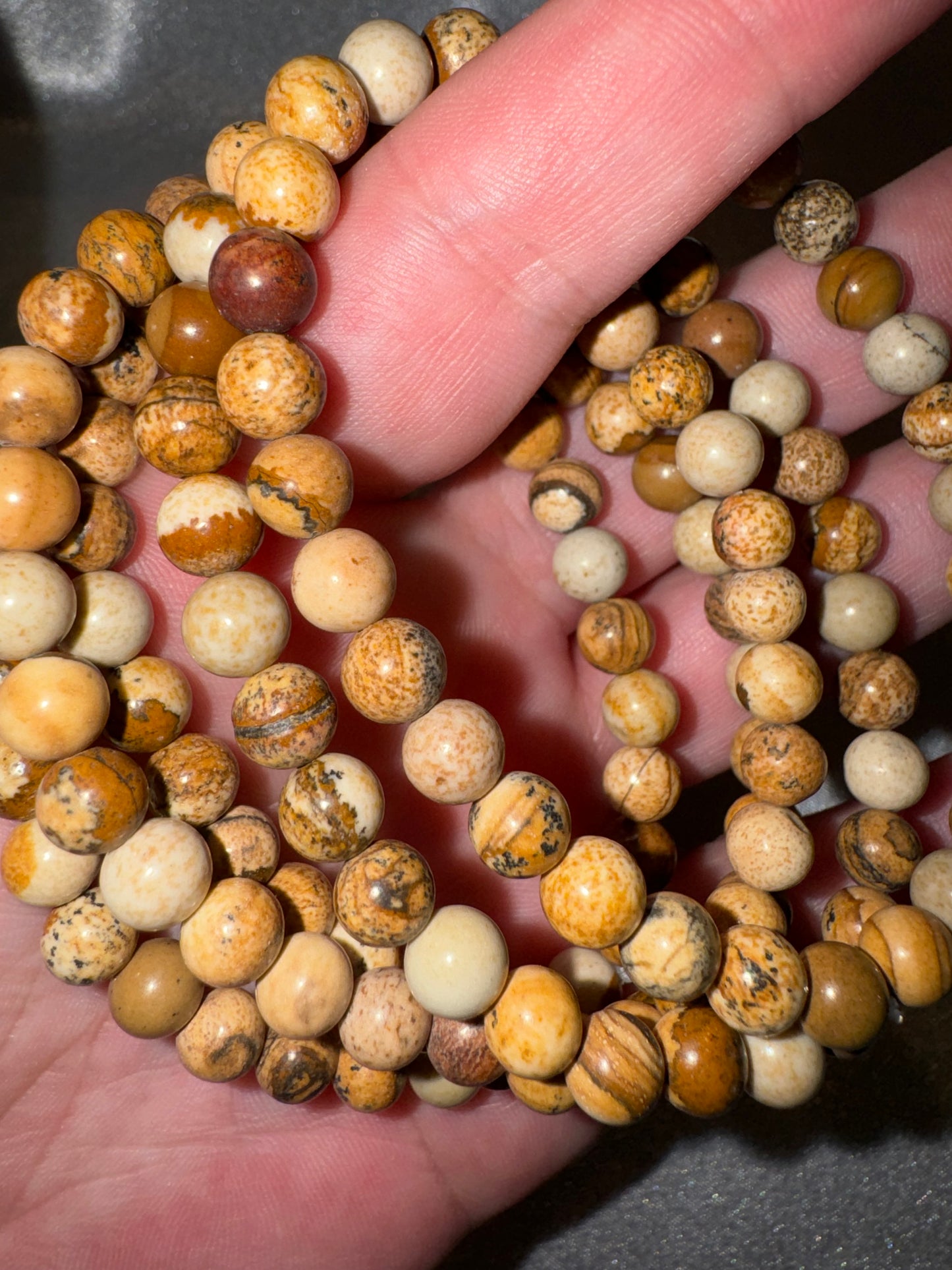 Picture Jasper Bracelet 6mm