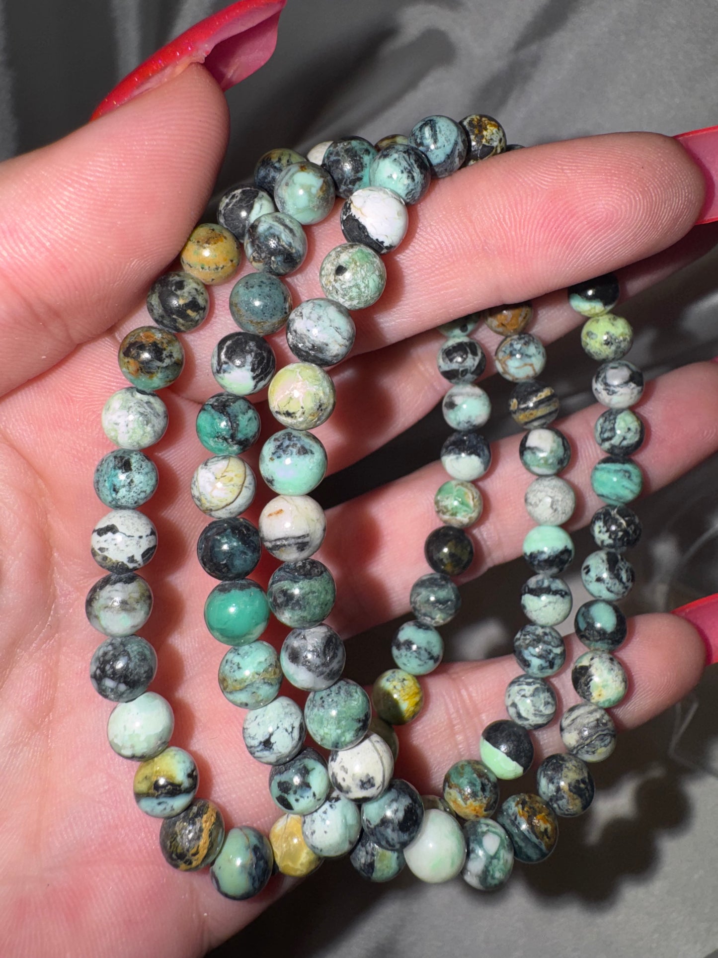 Variscite AAA 6mm Bracelet