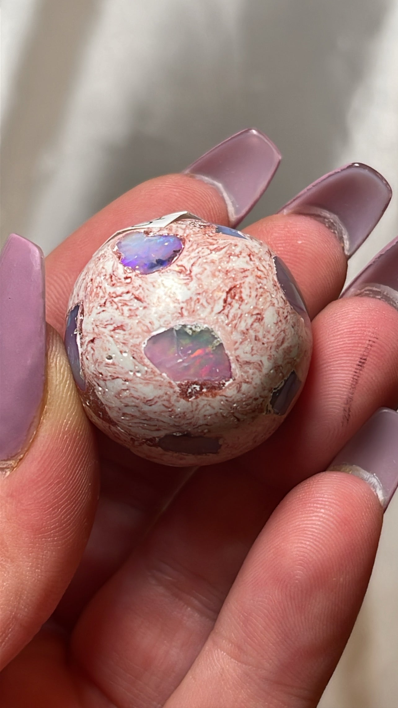 Mexican Fire Opal AAA Sphere