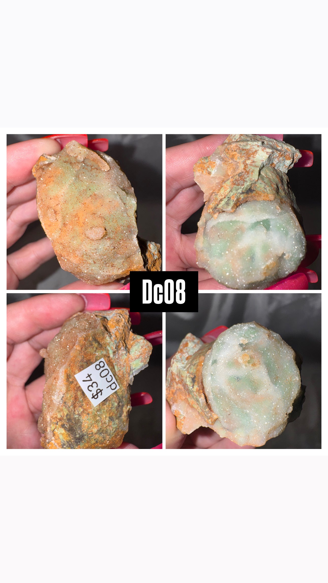 Druzy Chrome Chalcedony Specimen