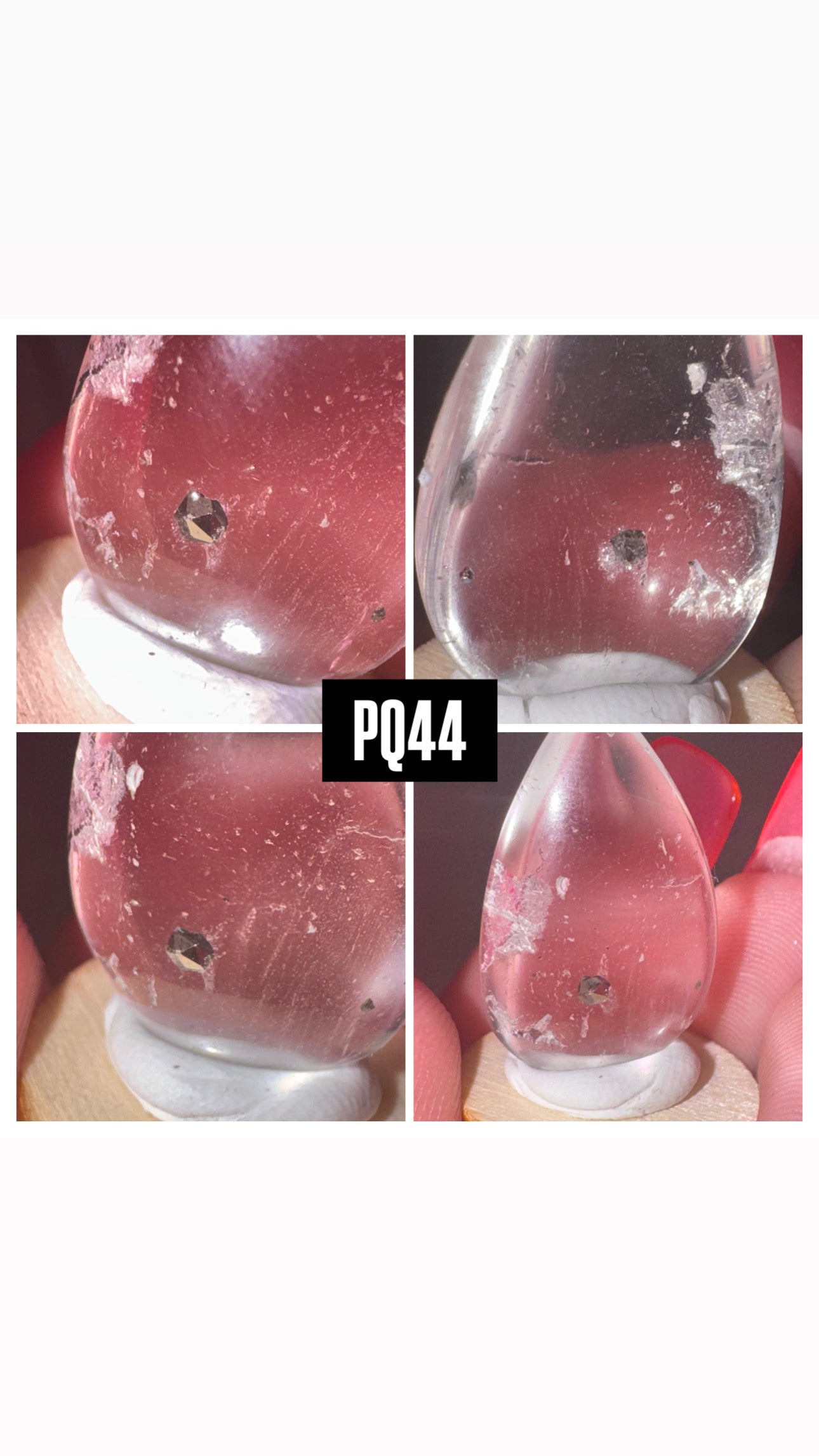 Pyrite include Quartz Rare