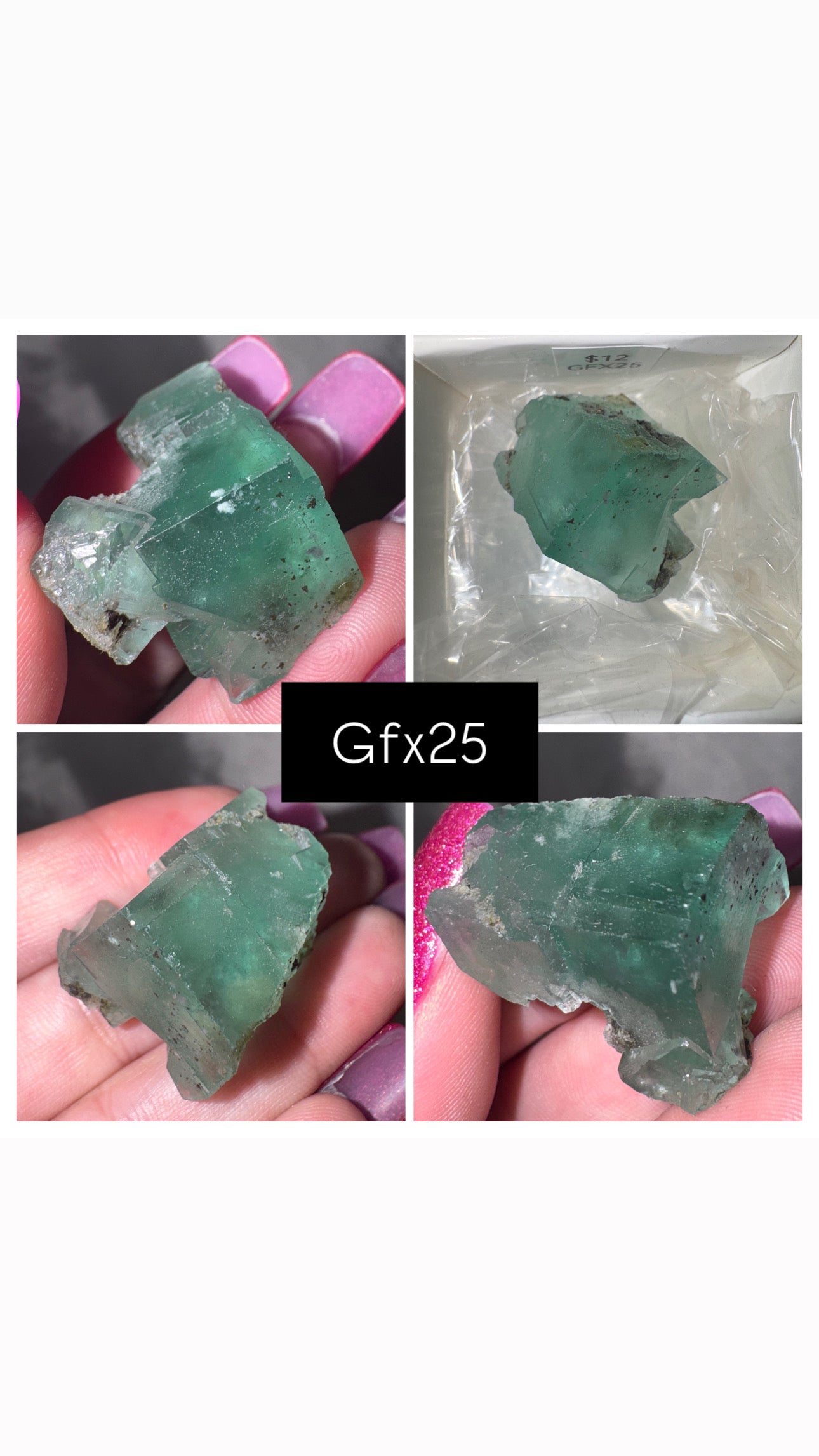 Green Cubic Fluorite Specimen
