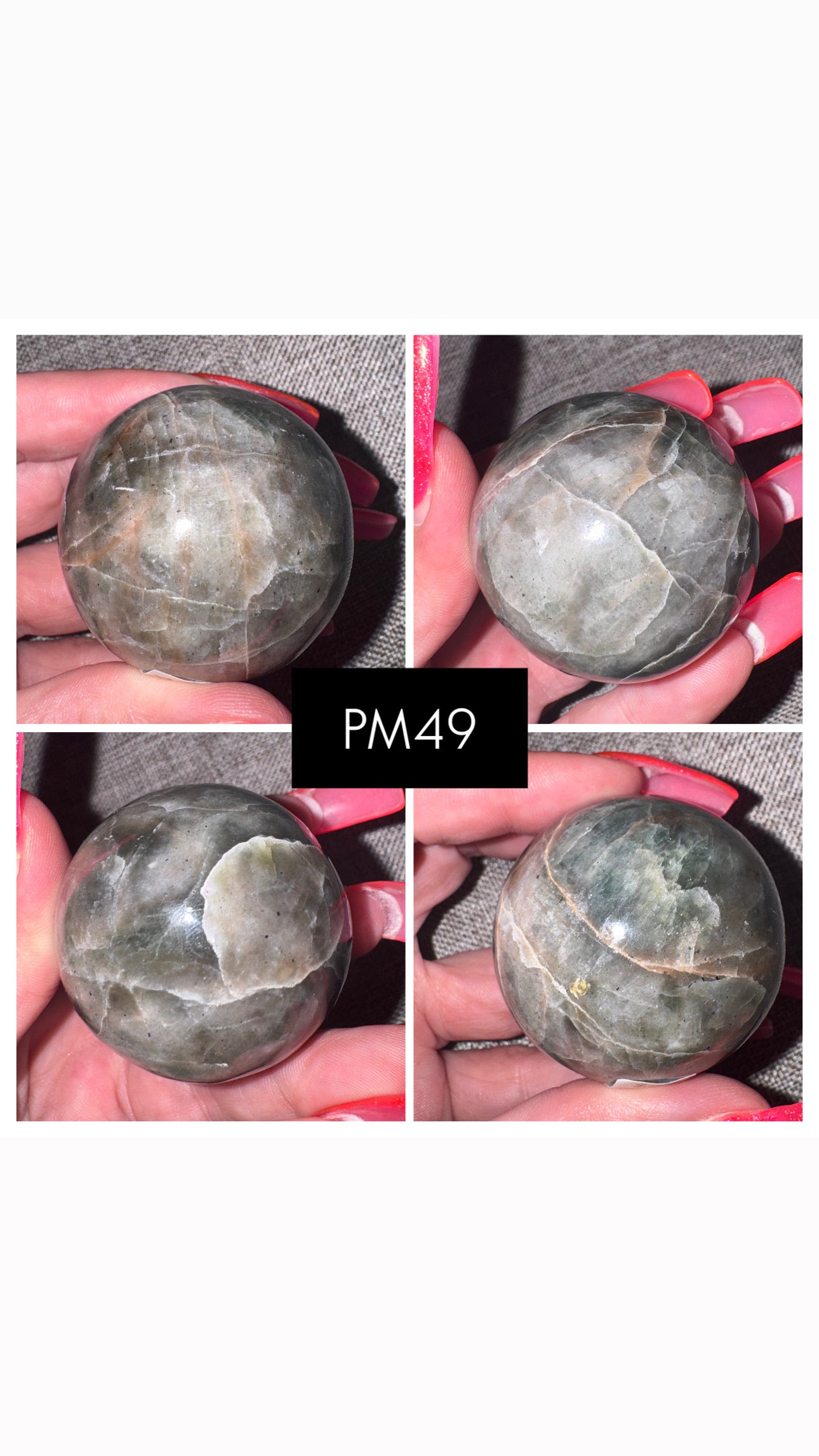 Polarity Moonstone Sphere