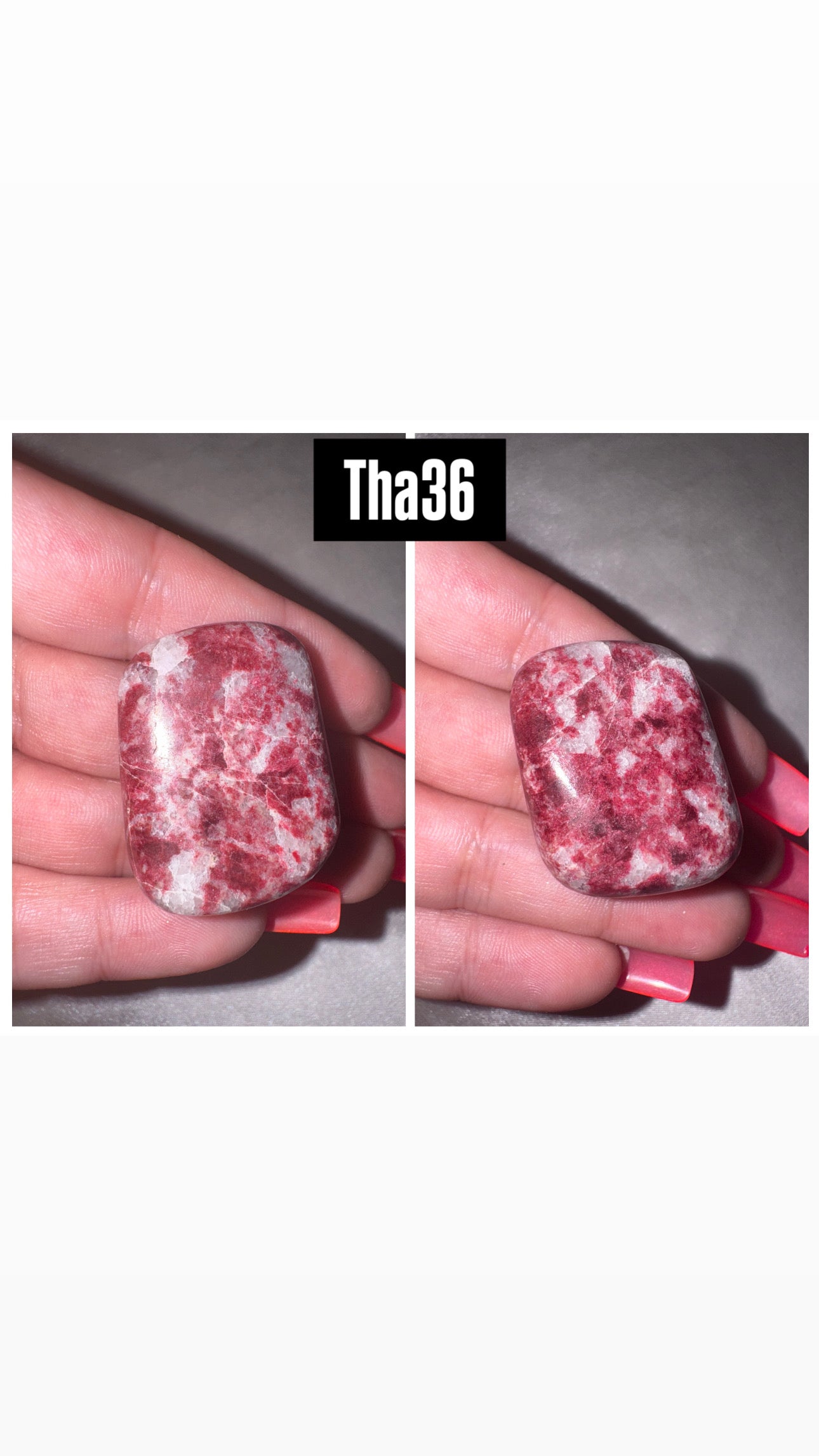 Thulite Polished Piece