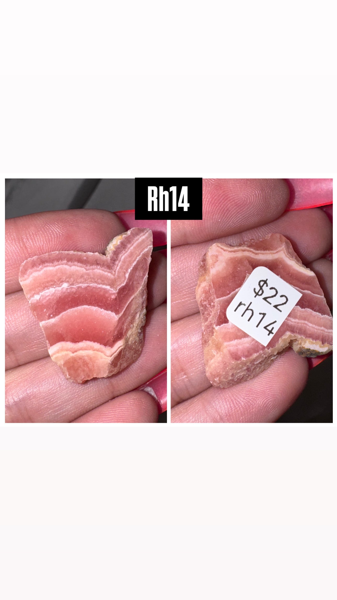 Rhodochrosite AAA Slab