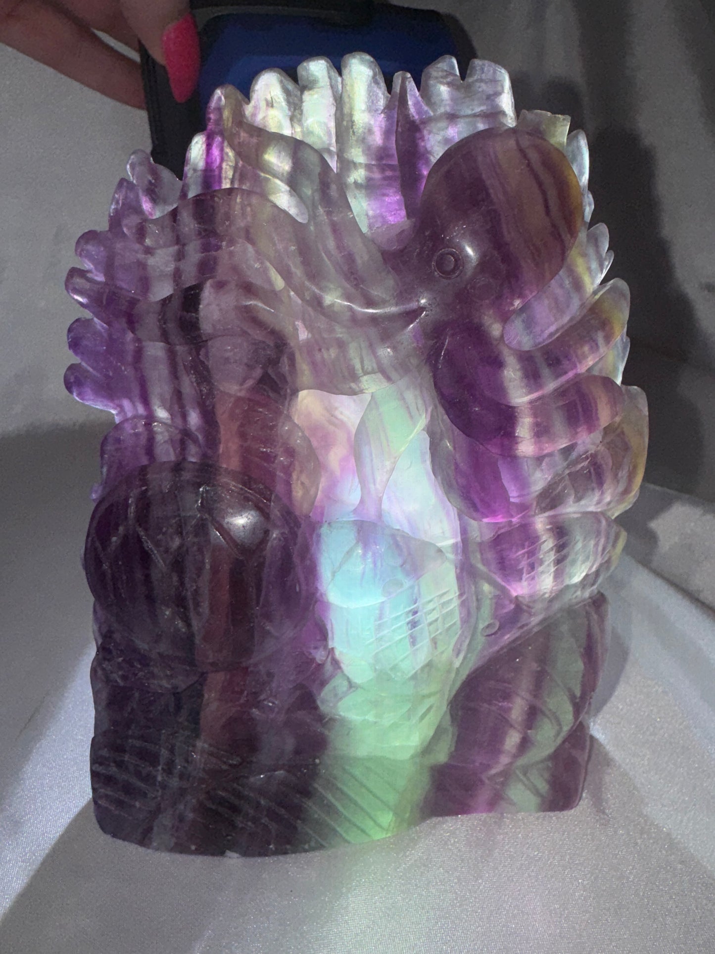 “Candy” Fluorite Sea XL Display