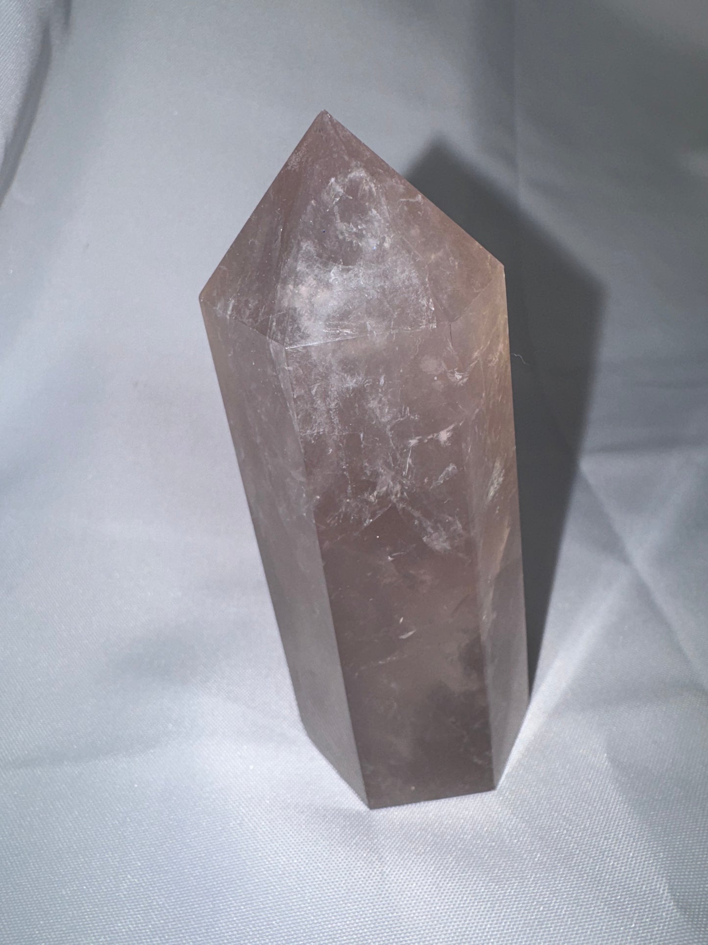 Lavender Rose Quartz AAA Large Tower