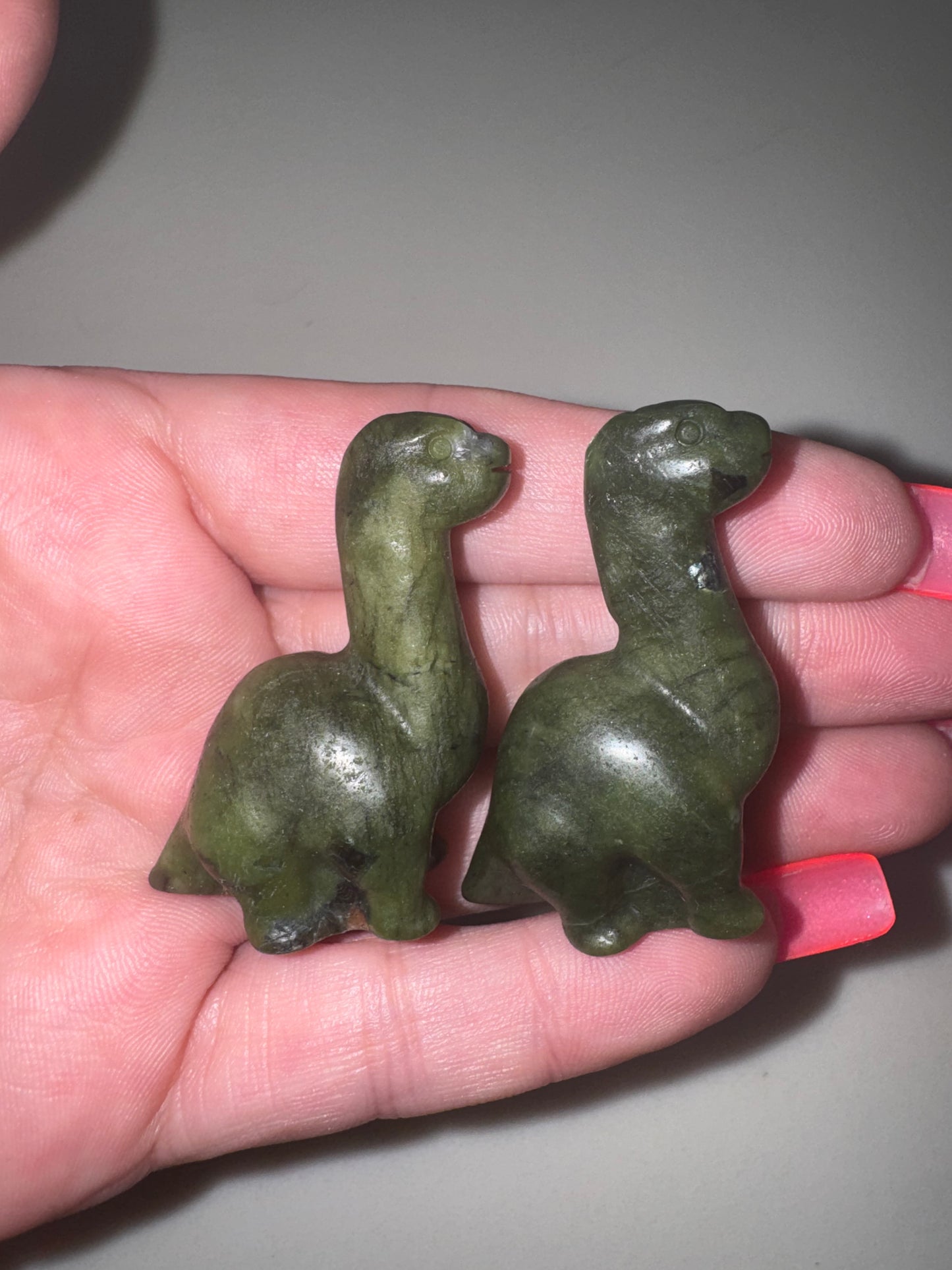 Crystal Small Dinosaur Carving