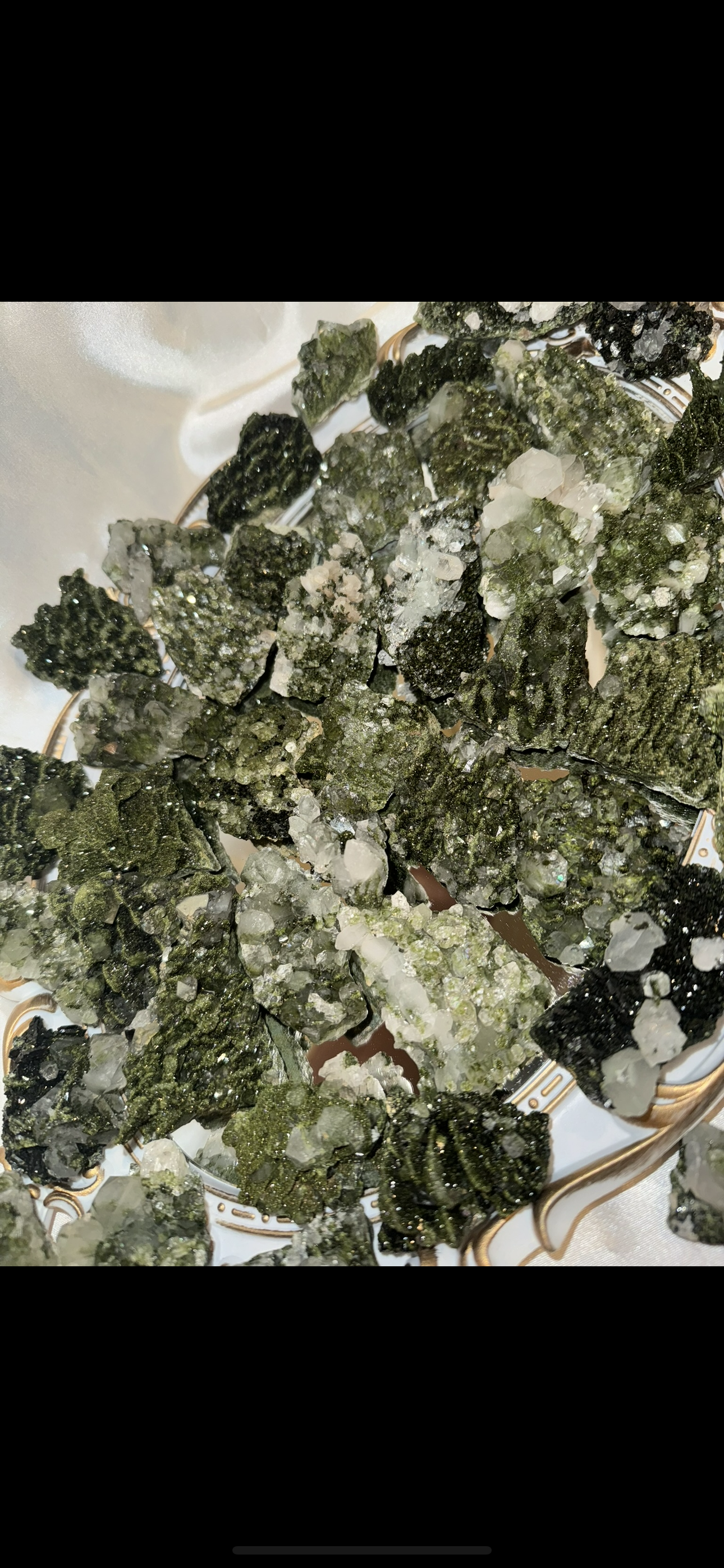 Epidote Quartz Specimen