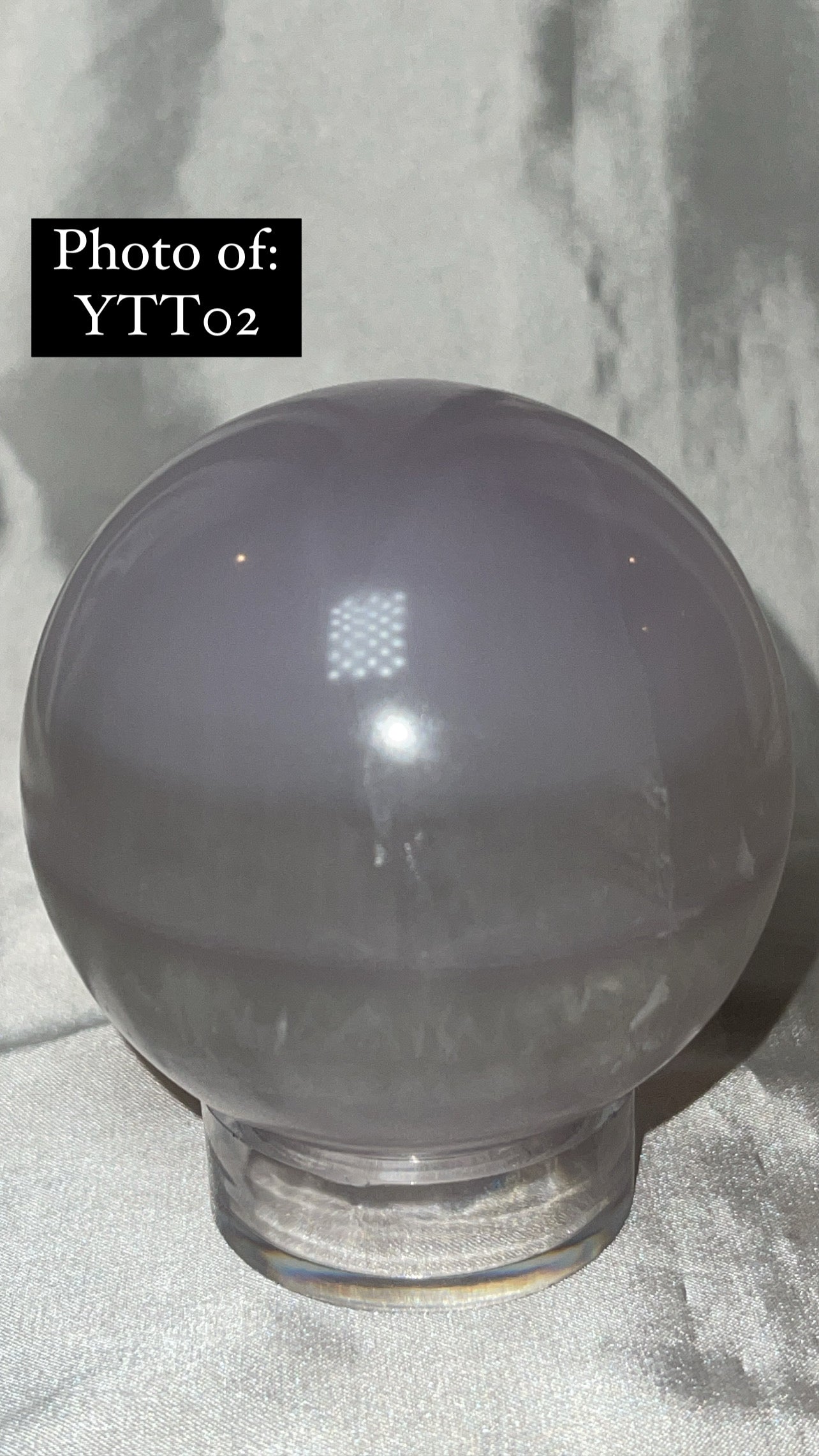 Yttrium Fluorite XL Sphere