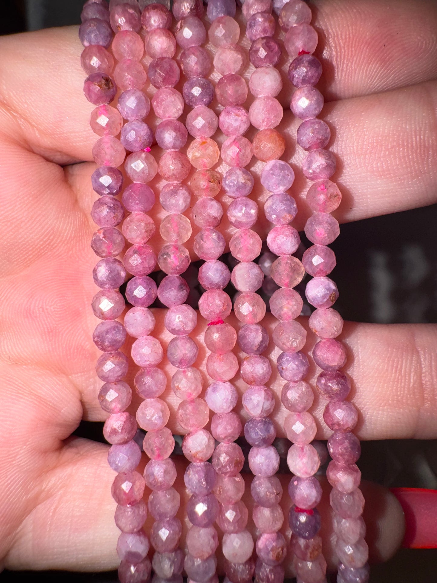 Unicorn Stone Faceted 4mm Bracelet