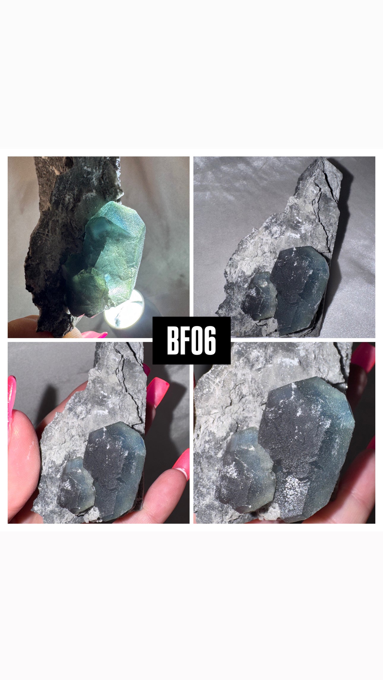 Blue Fluorite Specimen